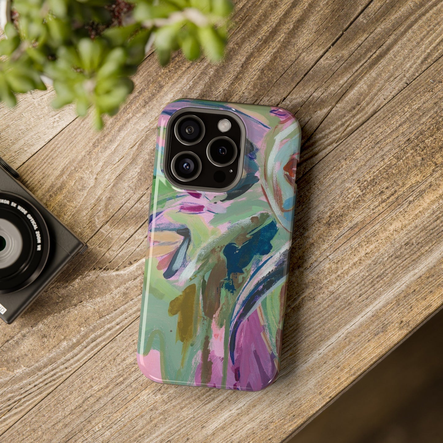 Abstract Floral - Phone Case