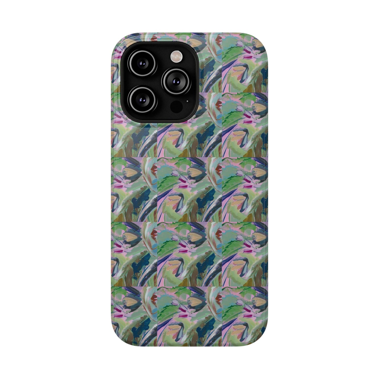 Abstract Floral - Tile Pattern Phone Case