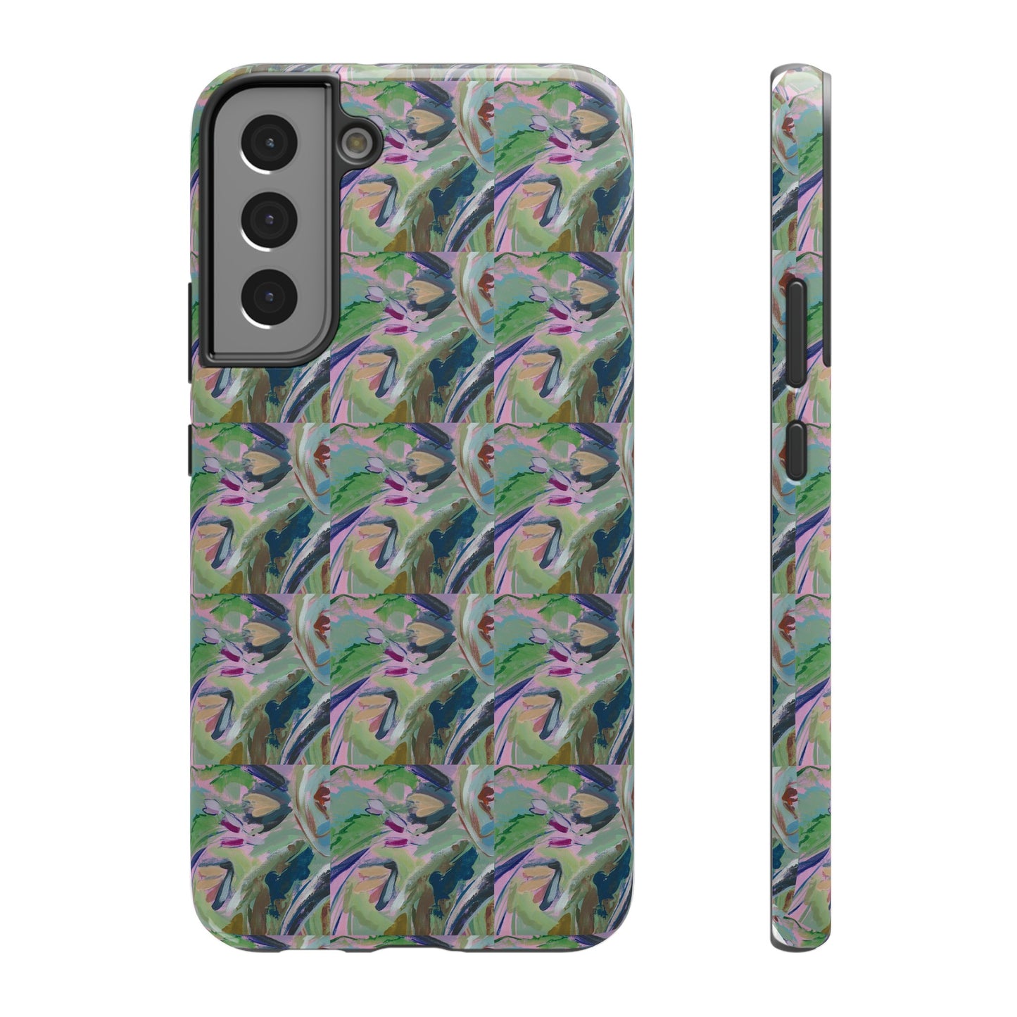 Abstract Floral - Tile Pattern Phone Case