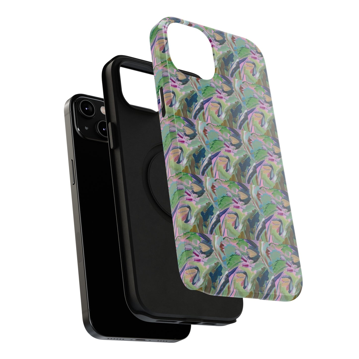 Abstract Floral - Tile Pattern Phone Case