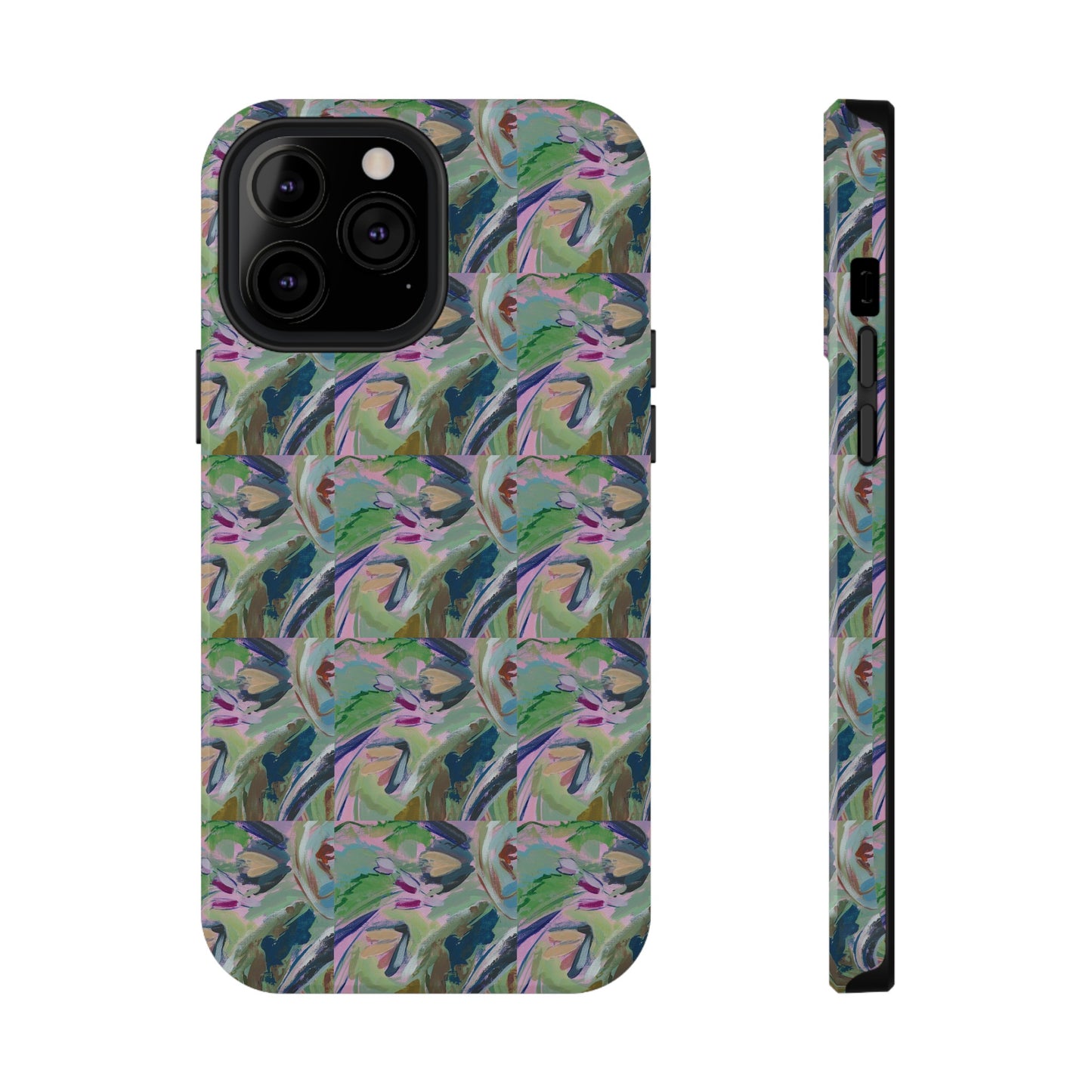 Abstract Floral - Tile Pattern Phone Case