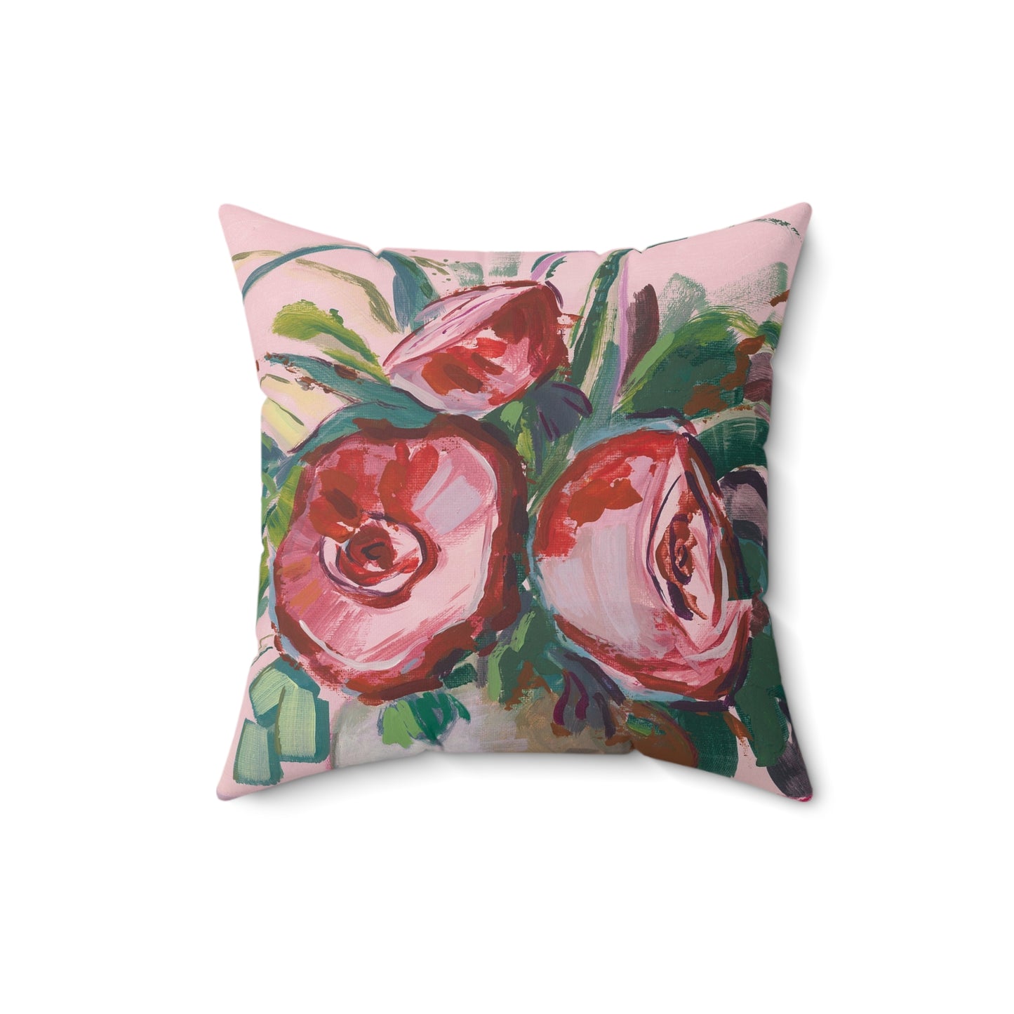 Pink, Please! - Square Throw Pillow