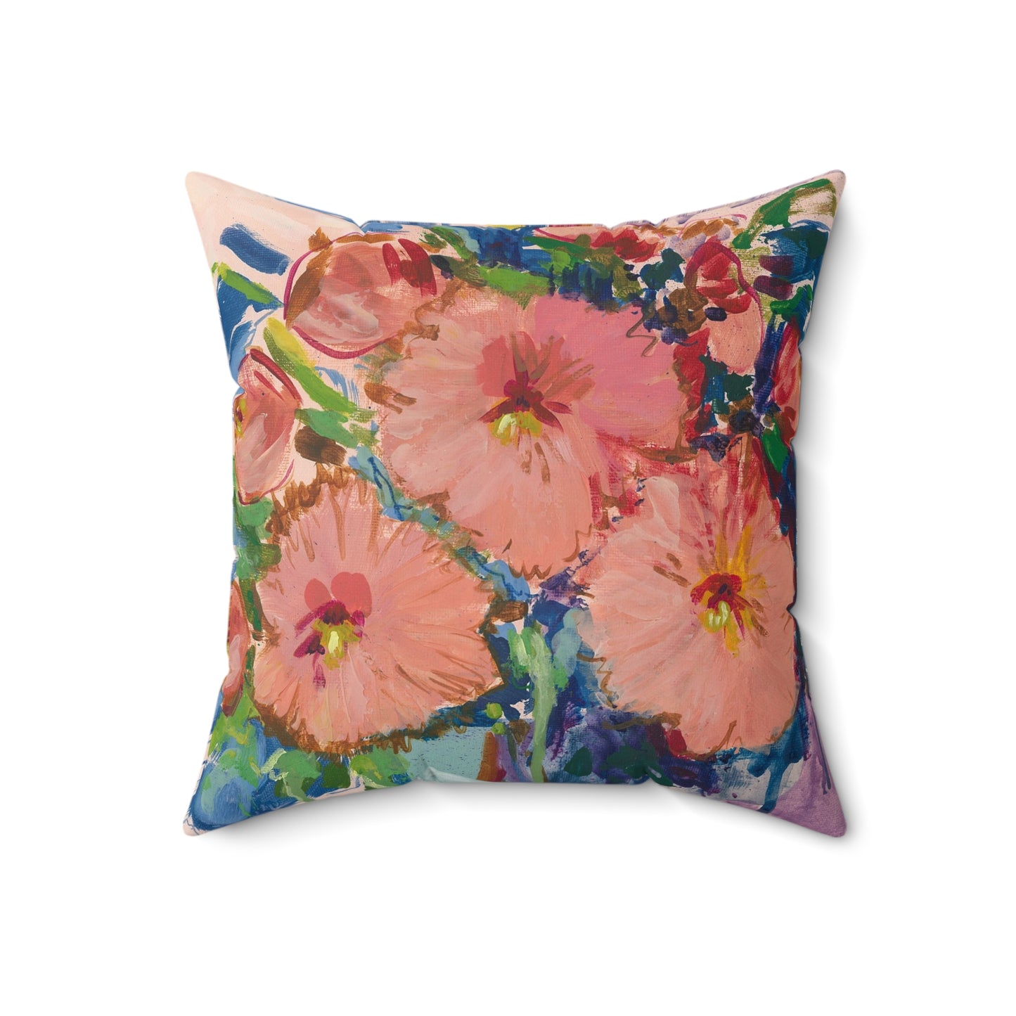 Summer Love - Square Throw Pillow