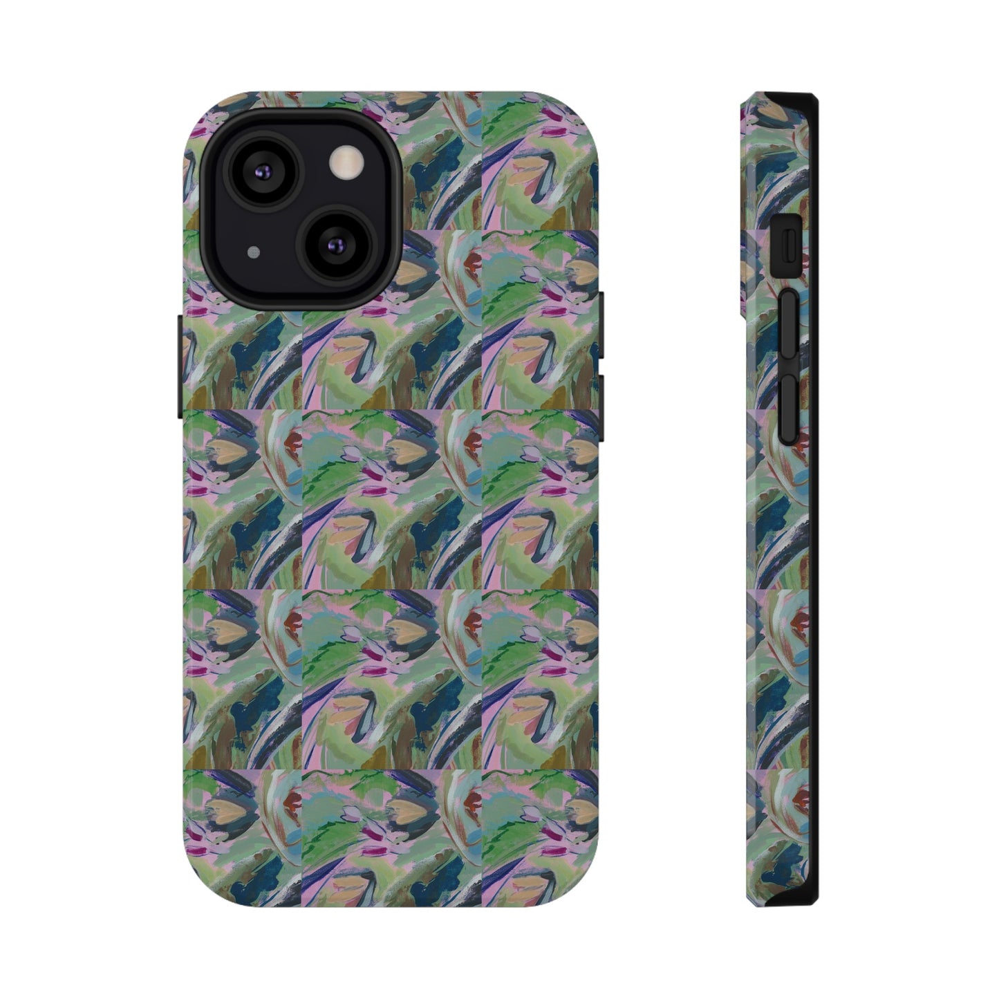 Abstract Floral - Tile Pattern Phone Case