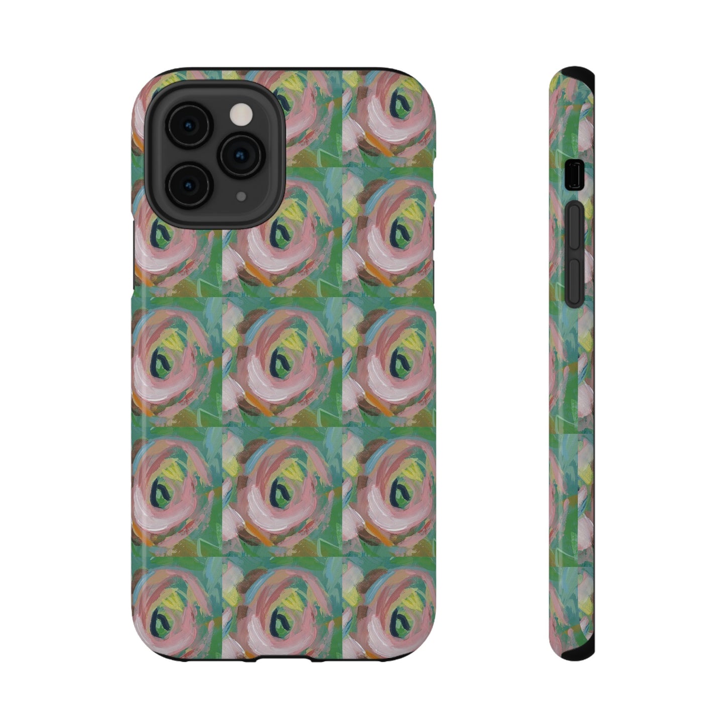 Cottage Rose - Tile Pattern Phone Case