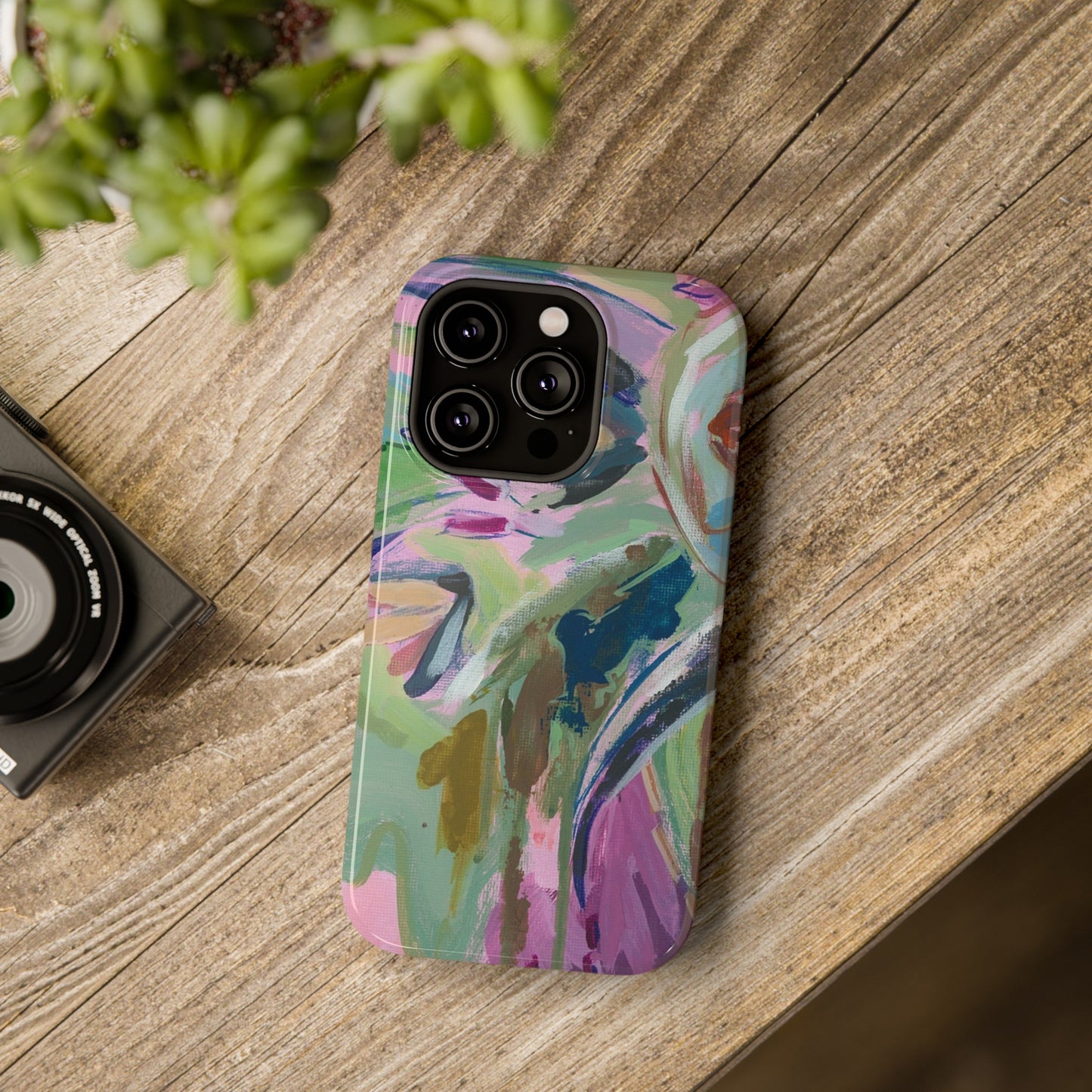 Abstract Floral - Phone Case