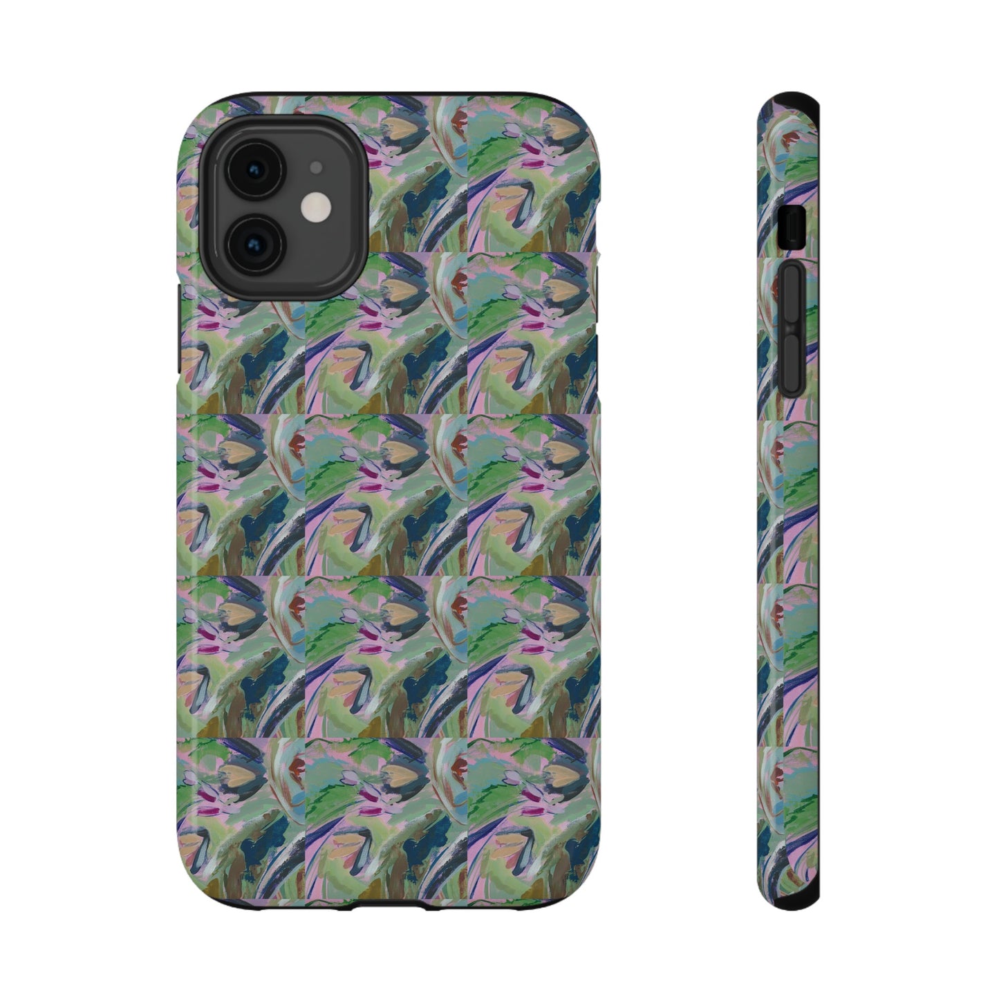 Abstract Floral - Tile Pattern Phone Case