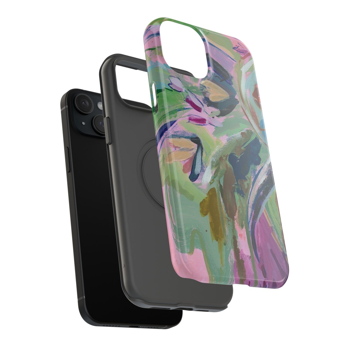 Abstract Floral - Phone Case