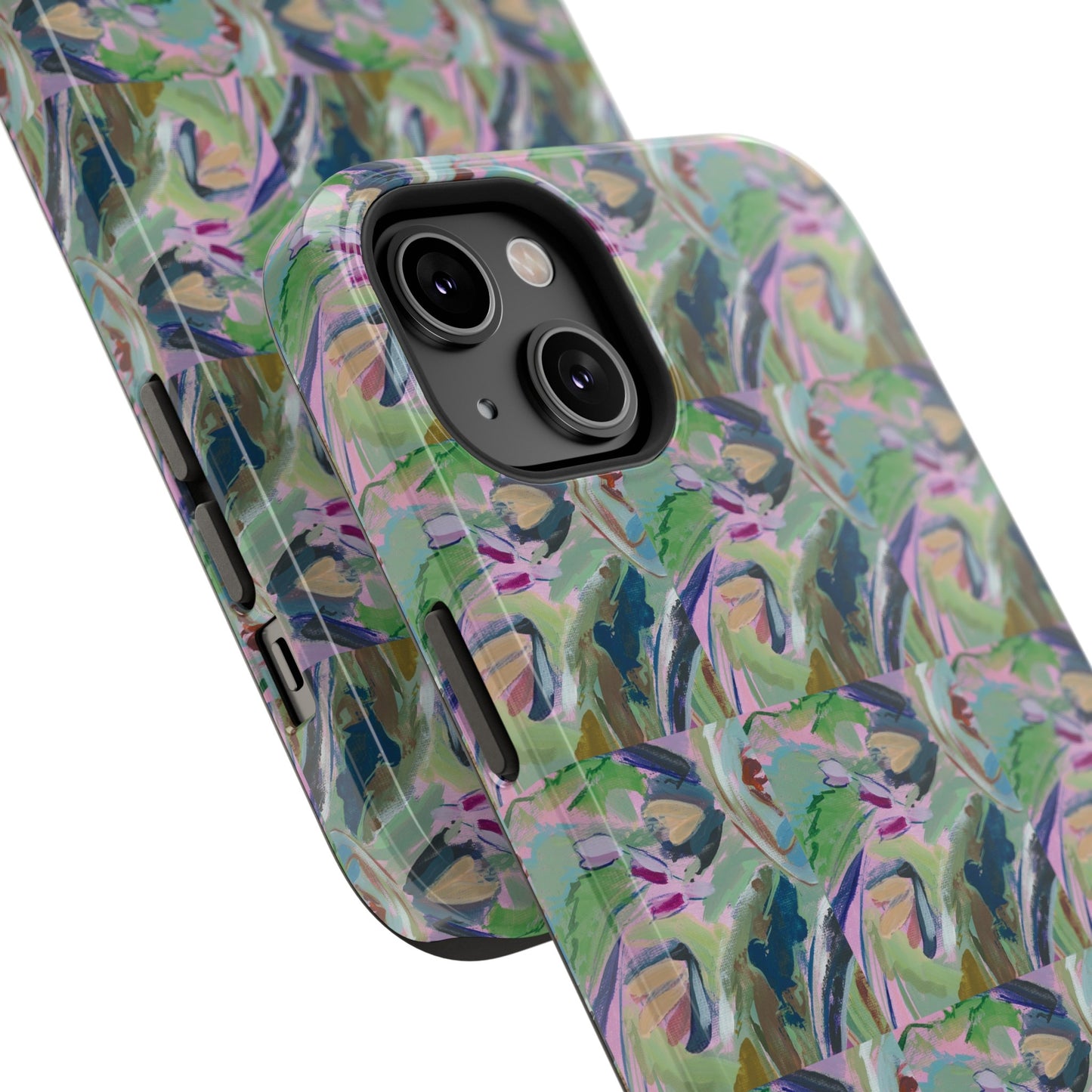 Abstract Floral - Tile Pattern Phone Case