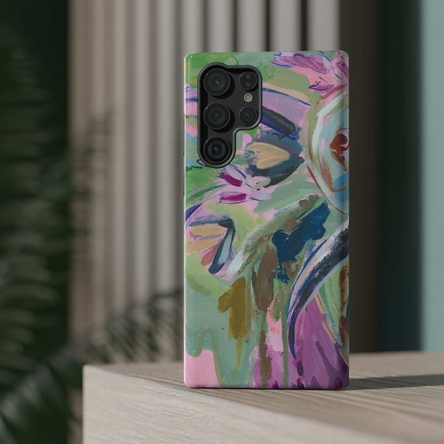 Abstract Floral - Phone Case