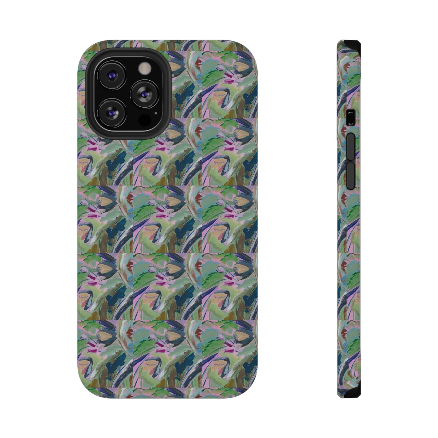 Abstract Floral - Tile Pattern Phone Case