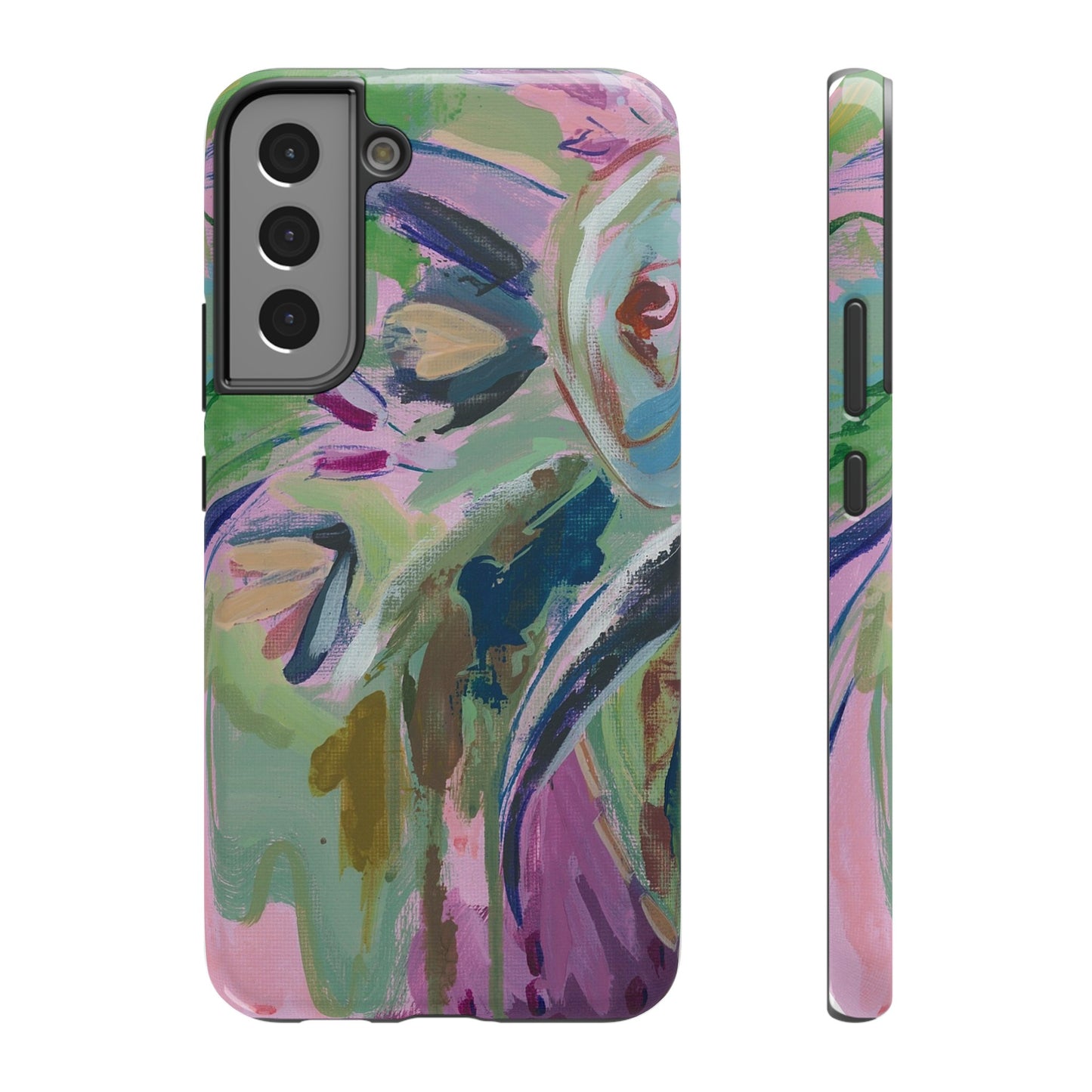 Abstract Floral - Phone Case