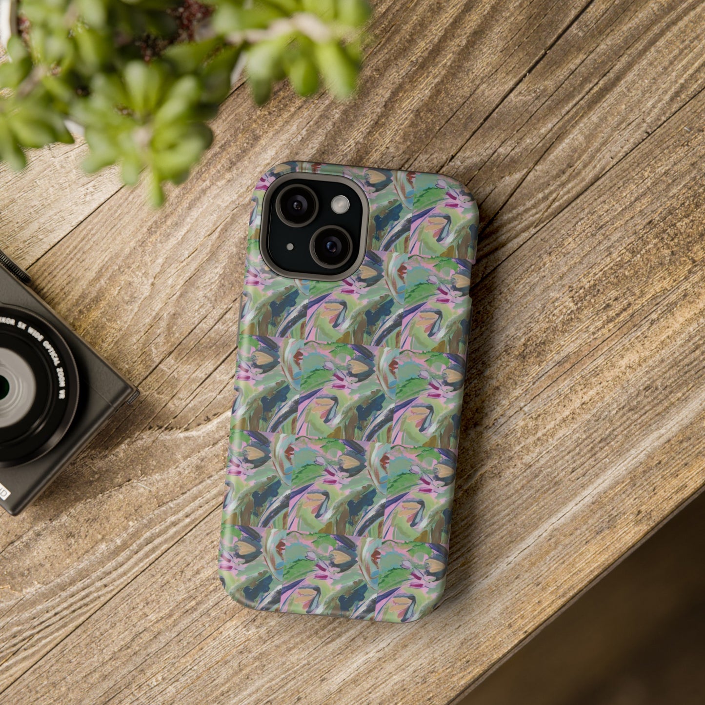 Abstract Floral - Tile Pattern Phone Case