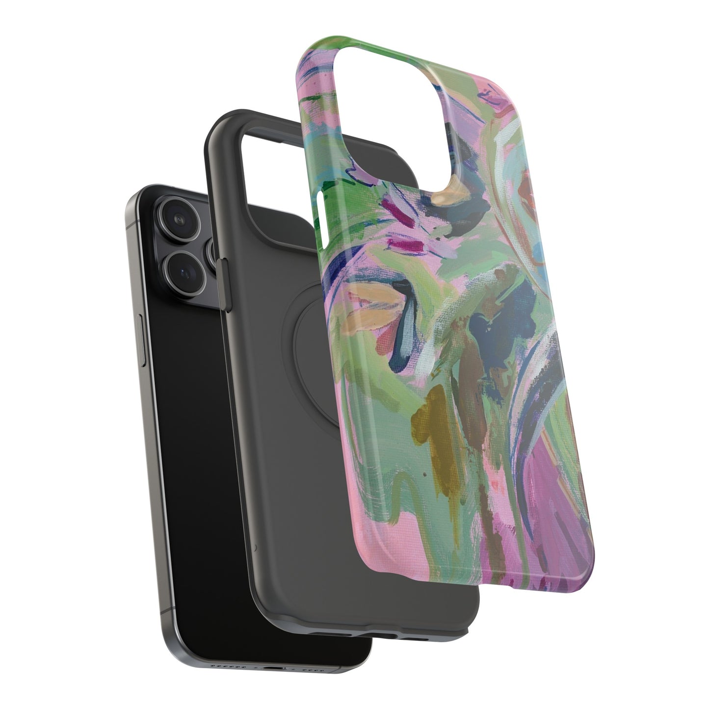 Abstract Floral - Phone Case