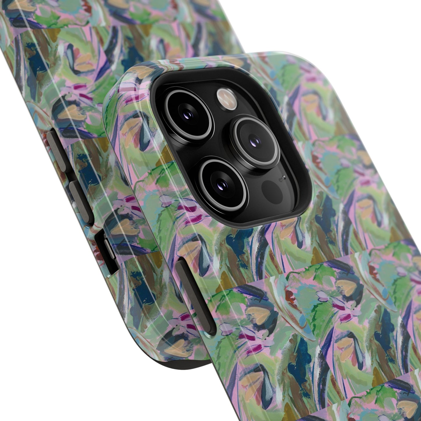 Abstract Floral - Tile Pattern Phone Case