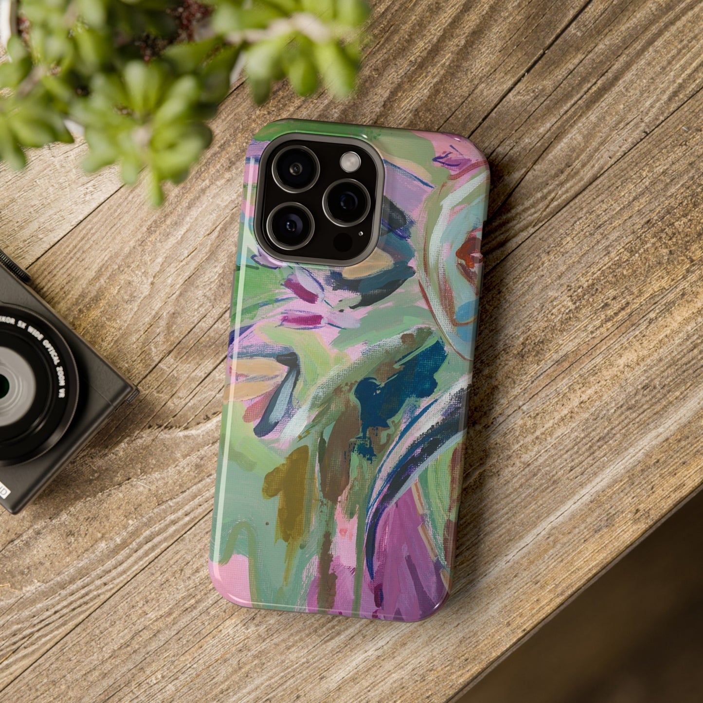 Abstract Floral - Phone Case