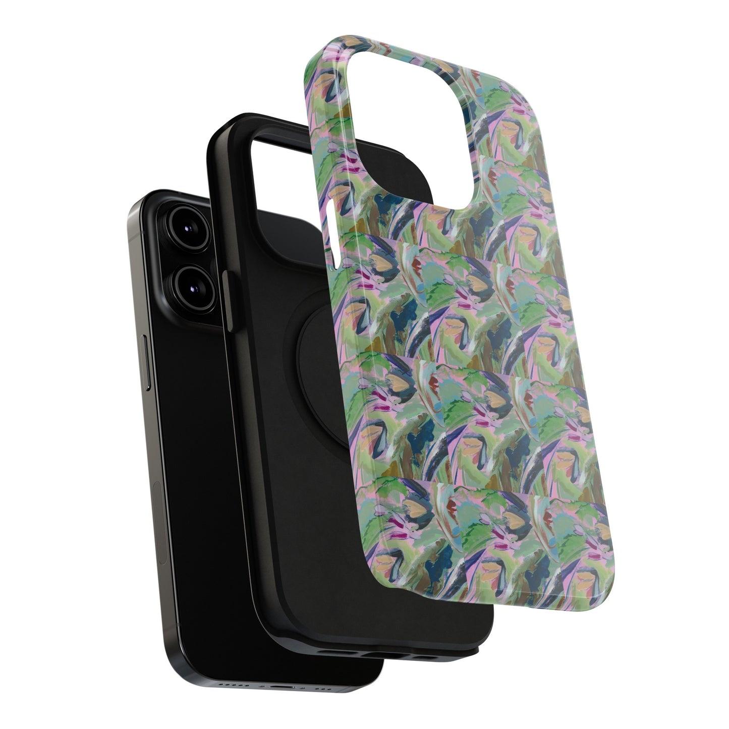 Abstract Floral - Tile Pattern Phone Case