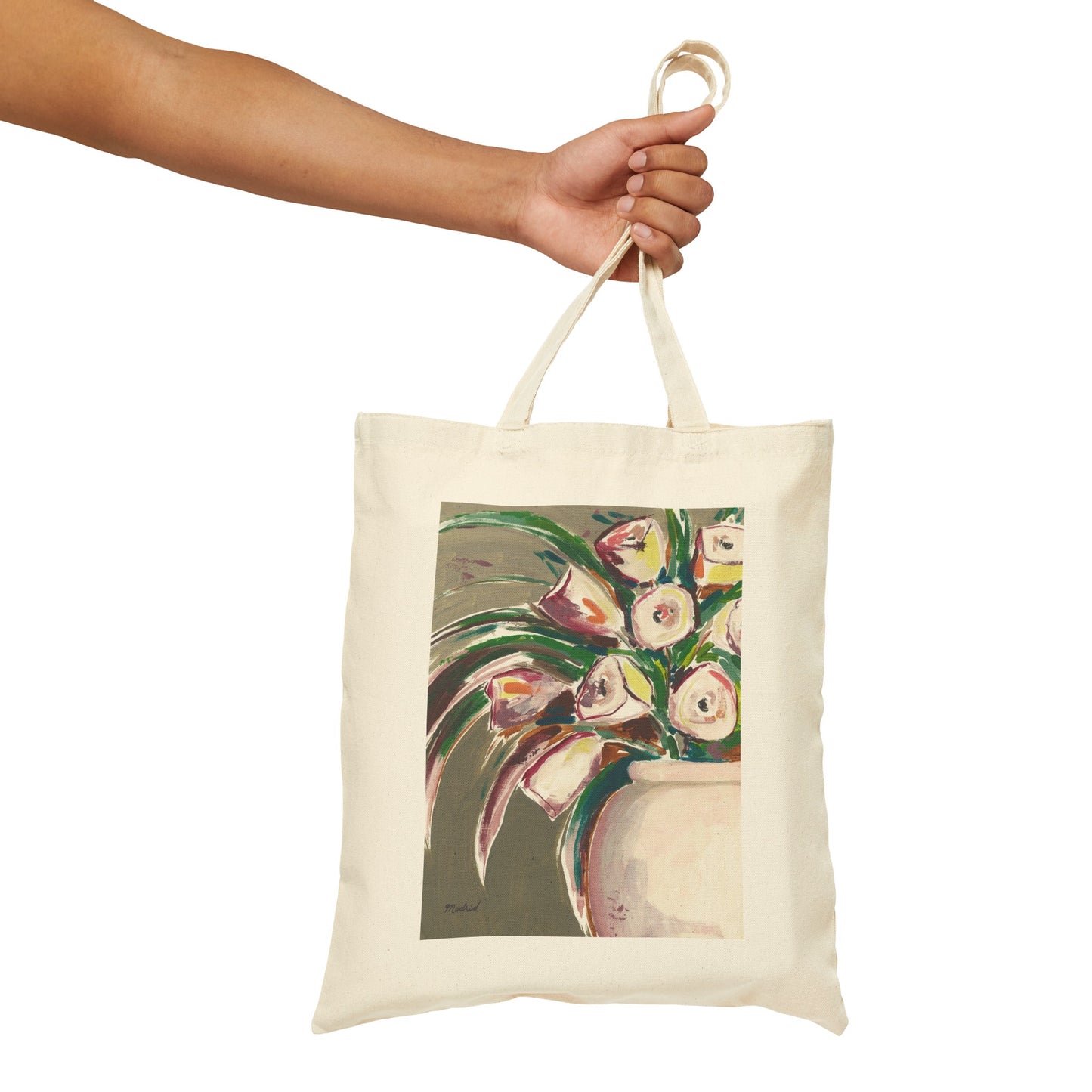 Springtime Bouquet - Go-to Canvas Tote