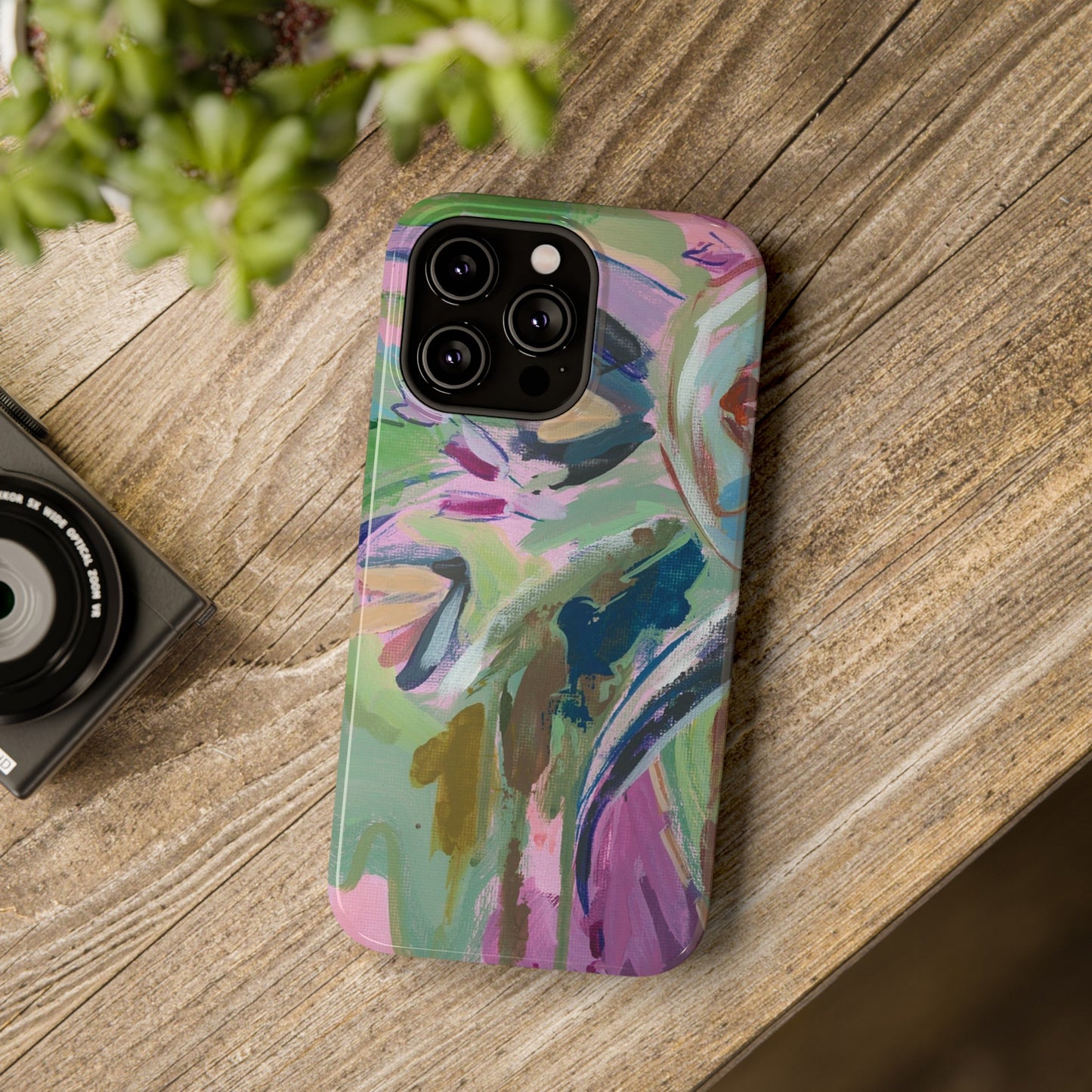 Abstract Floral - Phone Case