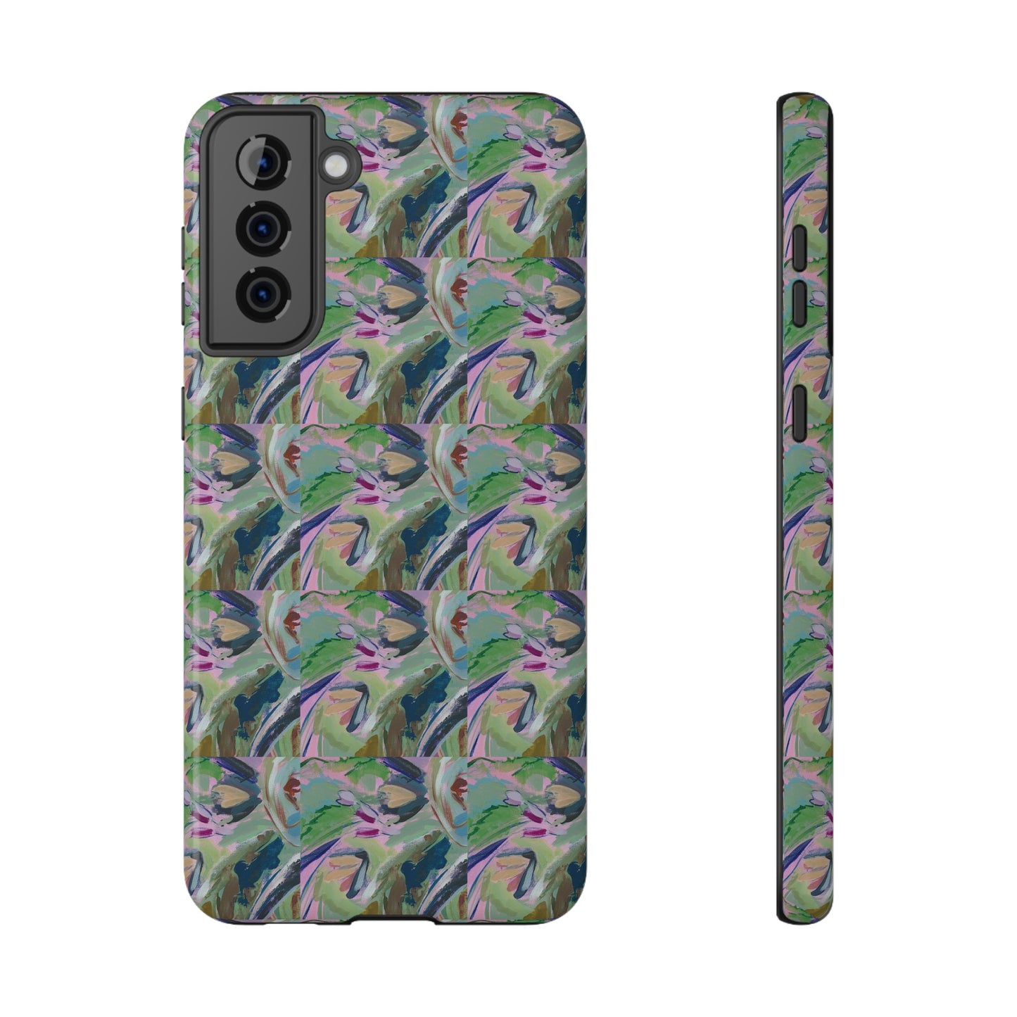 Abstract Floral - Tile Pattern Phone Case