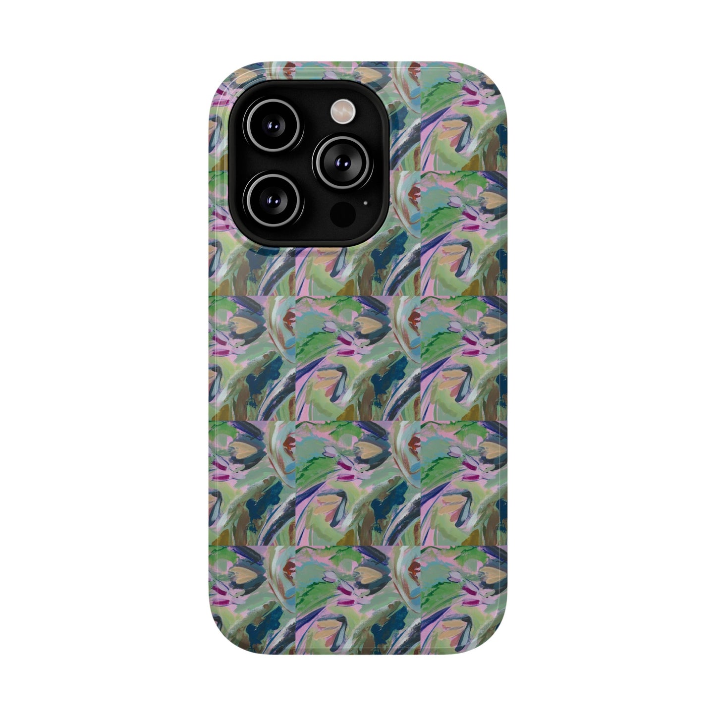 Abstract Floral - Tile Pattern Phone Case