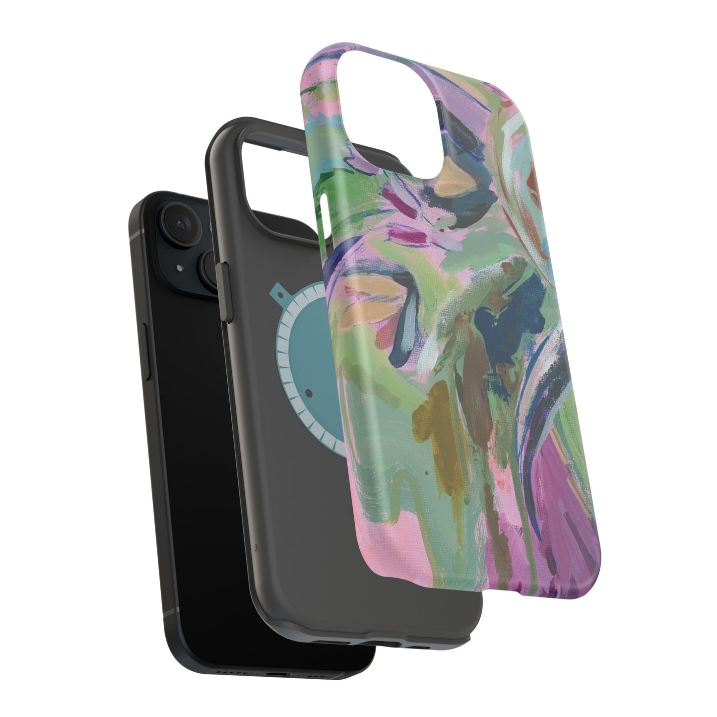 Abstract Floral - Phone Case