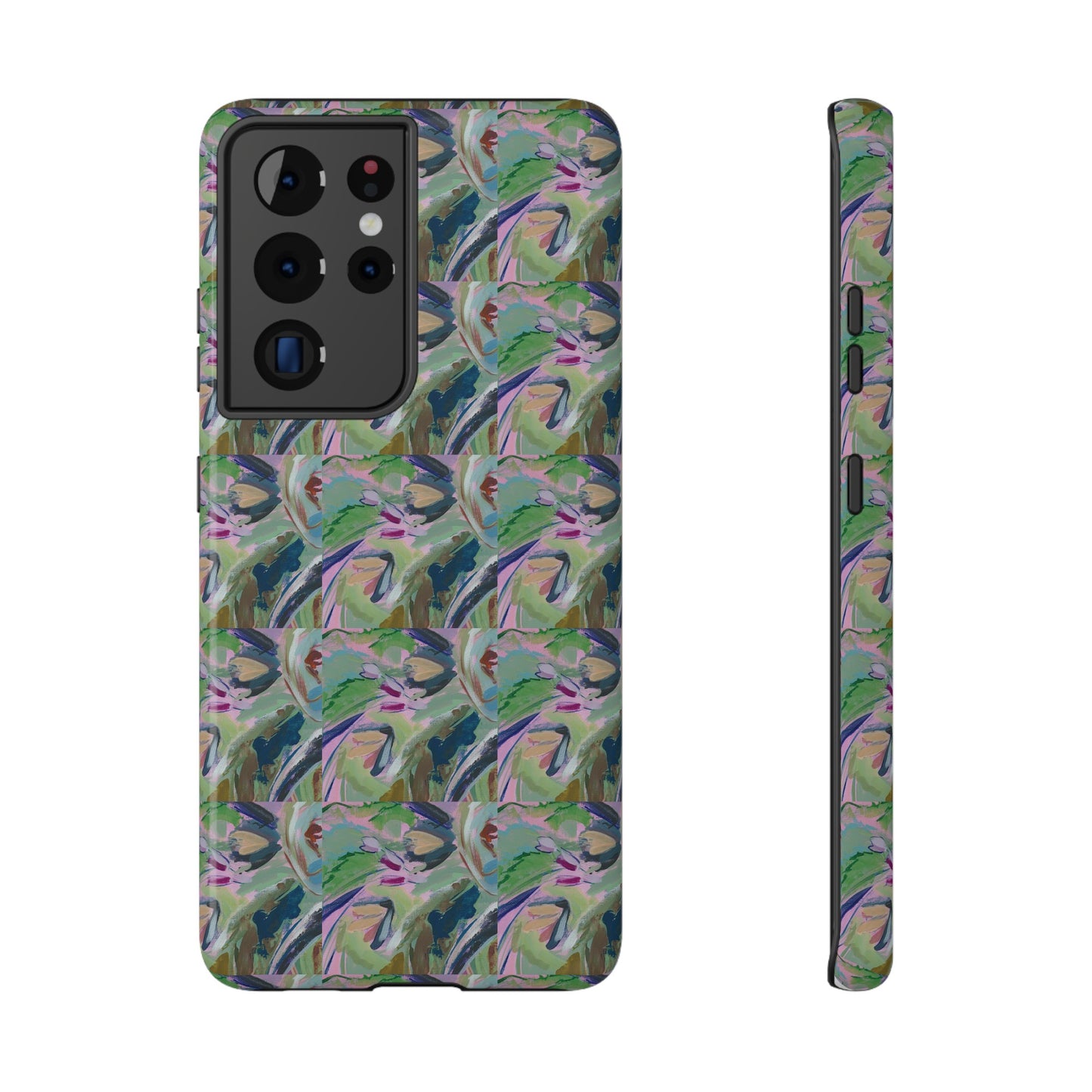 Abstract Floral - Tile Pattern Phone Case