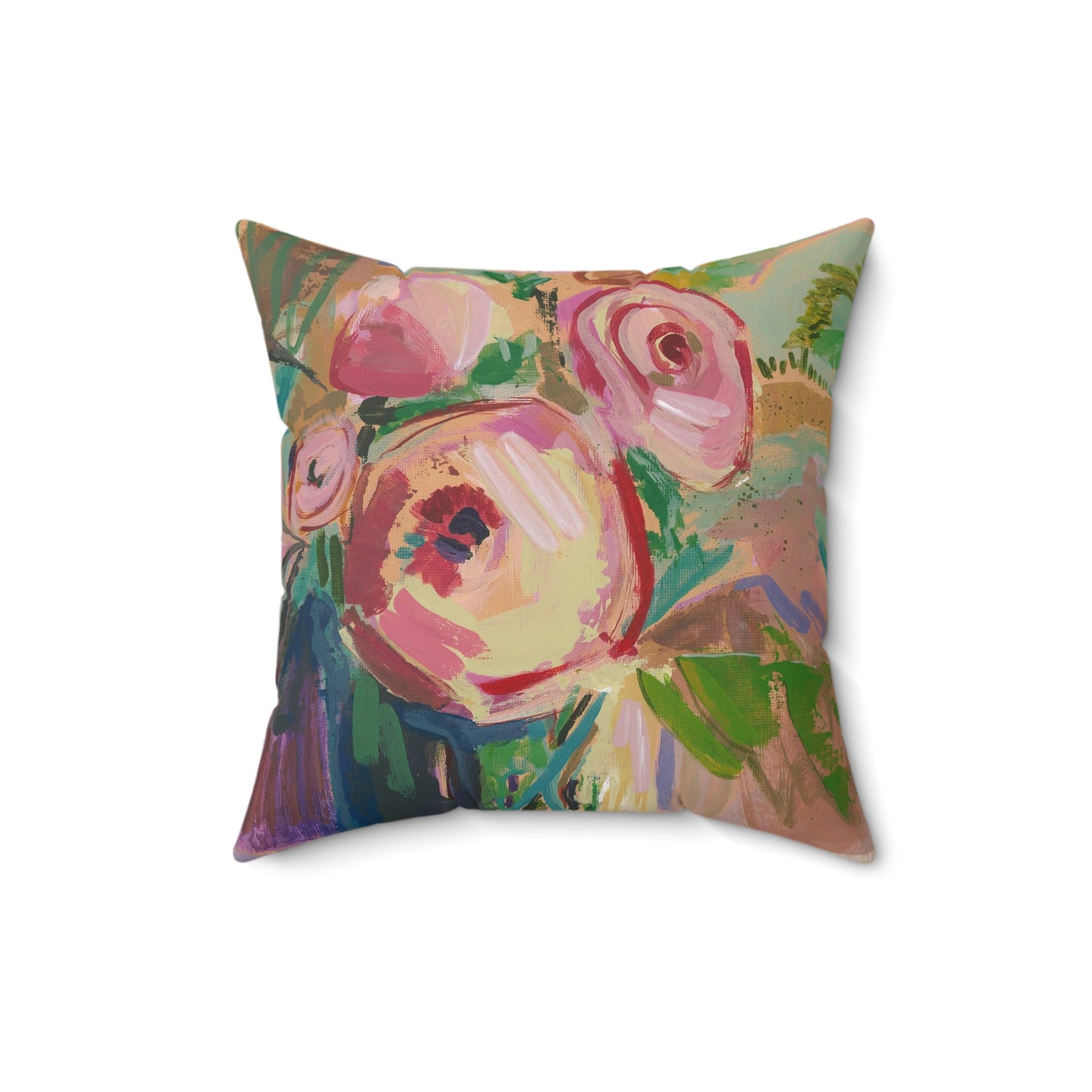 Freshly Picked - Square Throw Pillow