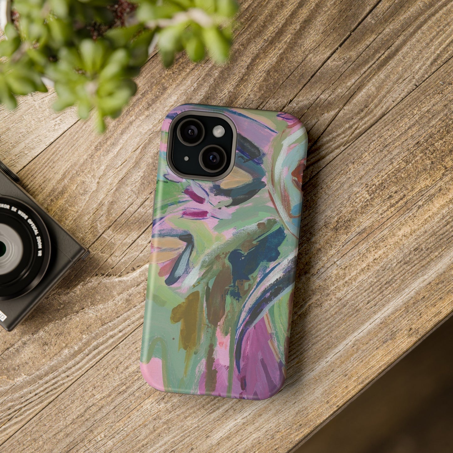 Abstract Floral - Phone Case