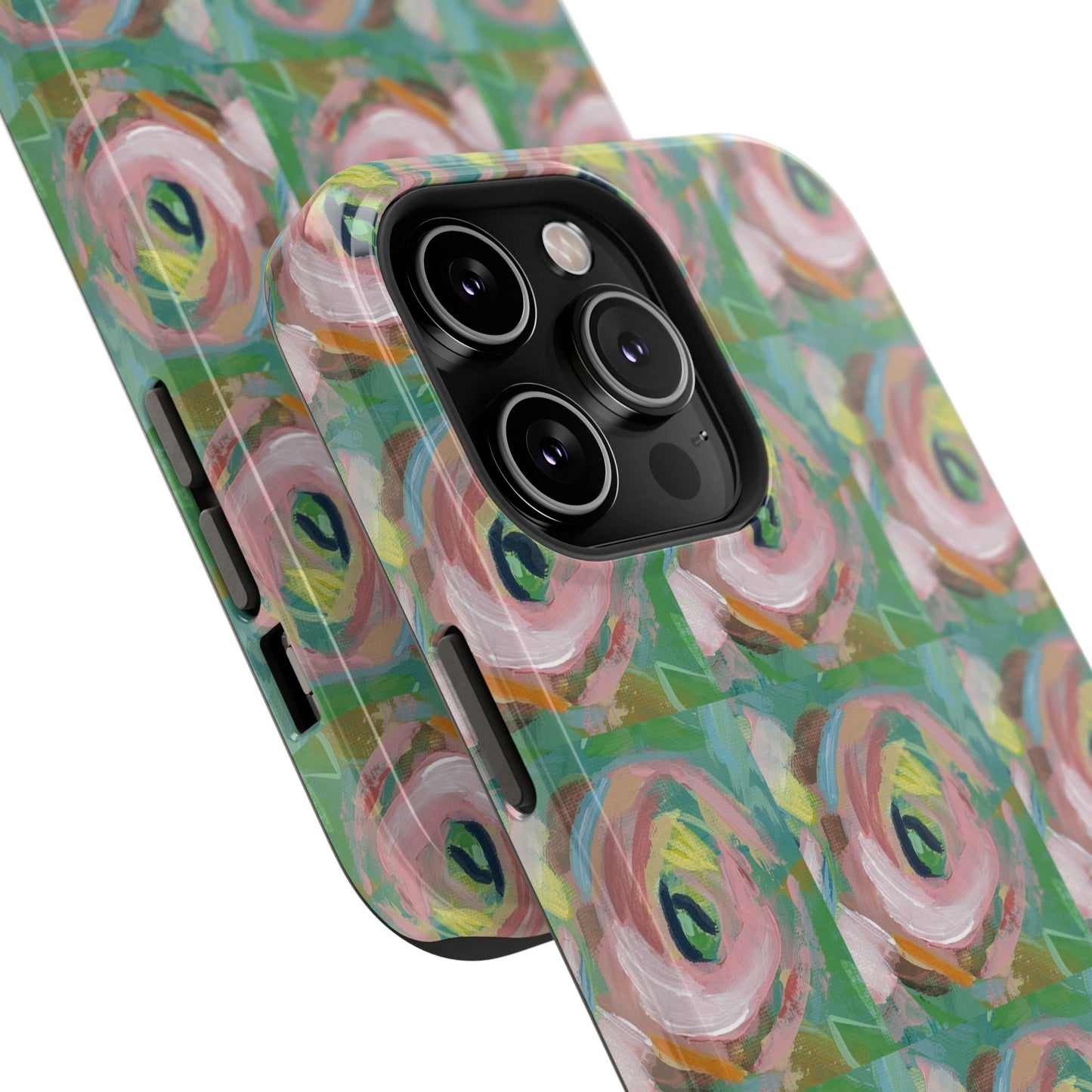 Cottage Rose - Tile Pattern Phone Case