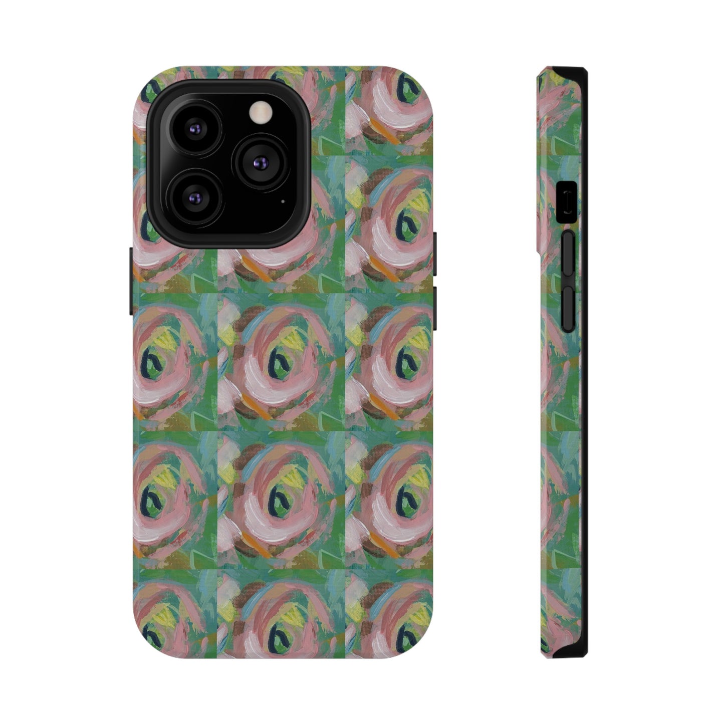 Cottage Rose - Tile Pattern Phone Case