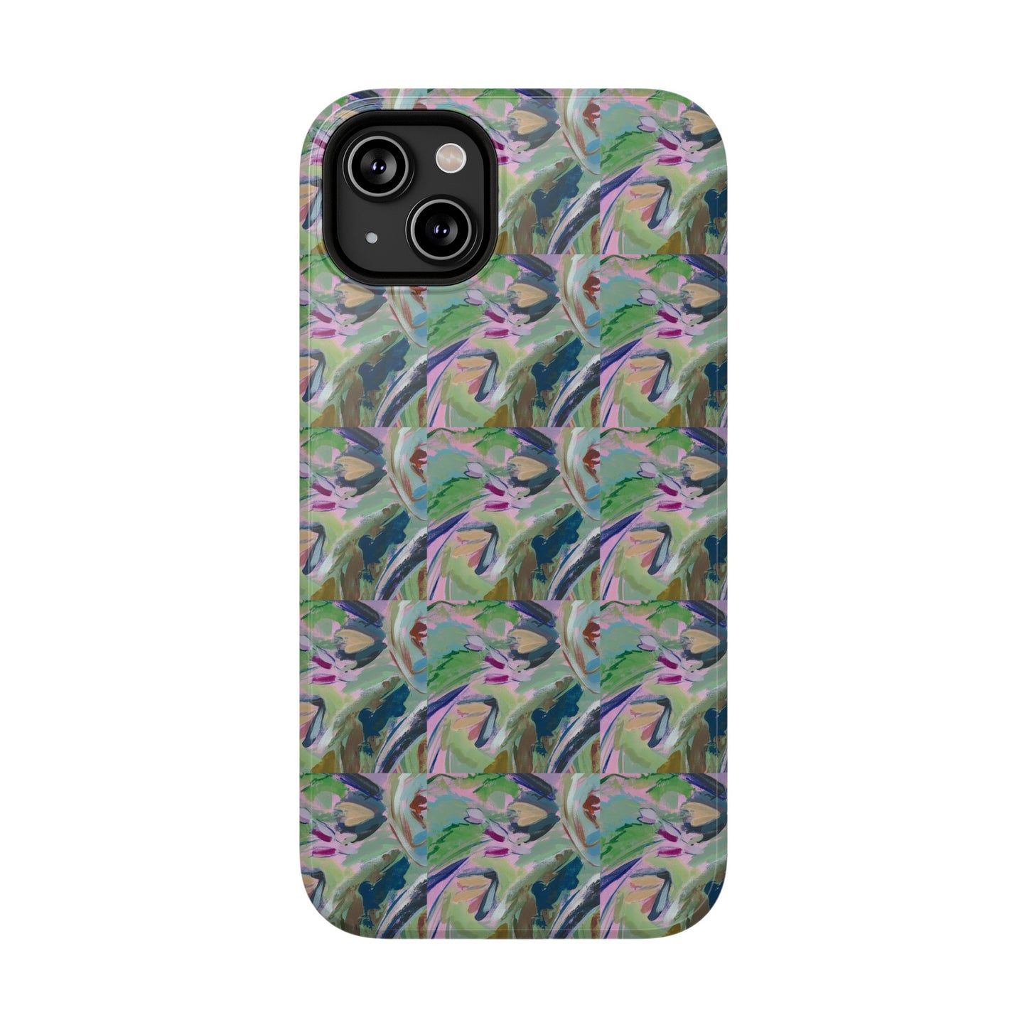 Abstract Floral - Tile Pattern Phone Case