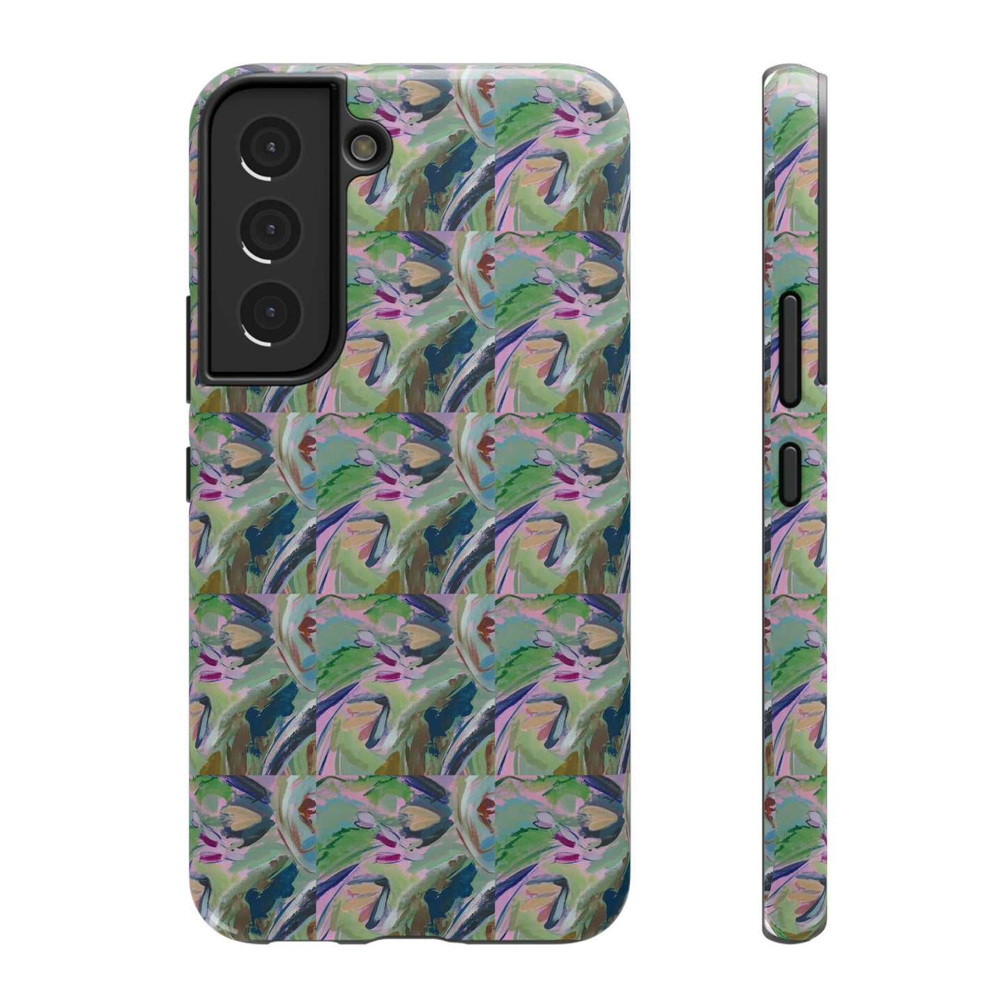 Abstract Floral - Tile Pattern Phone Case