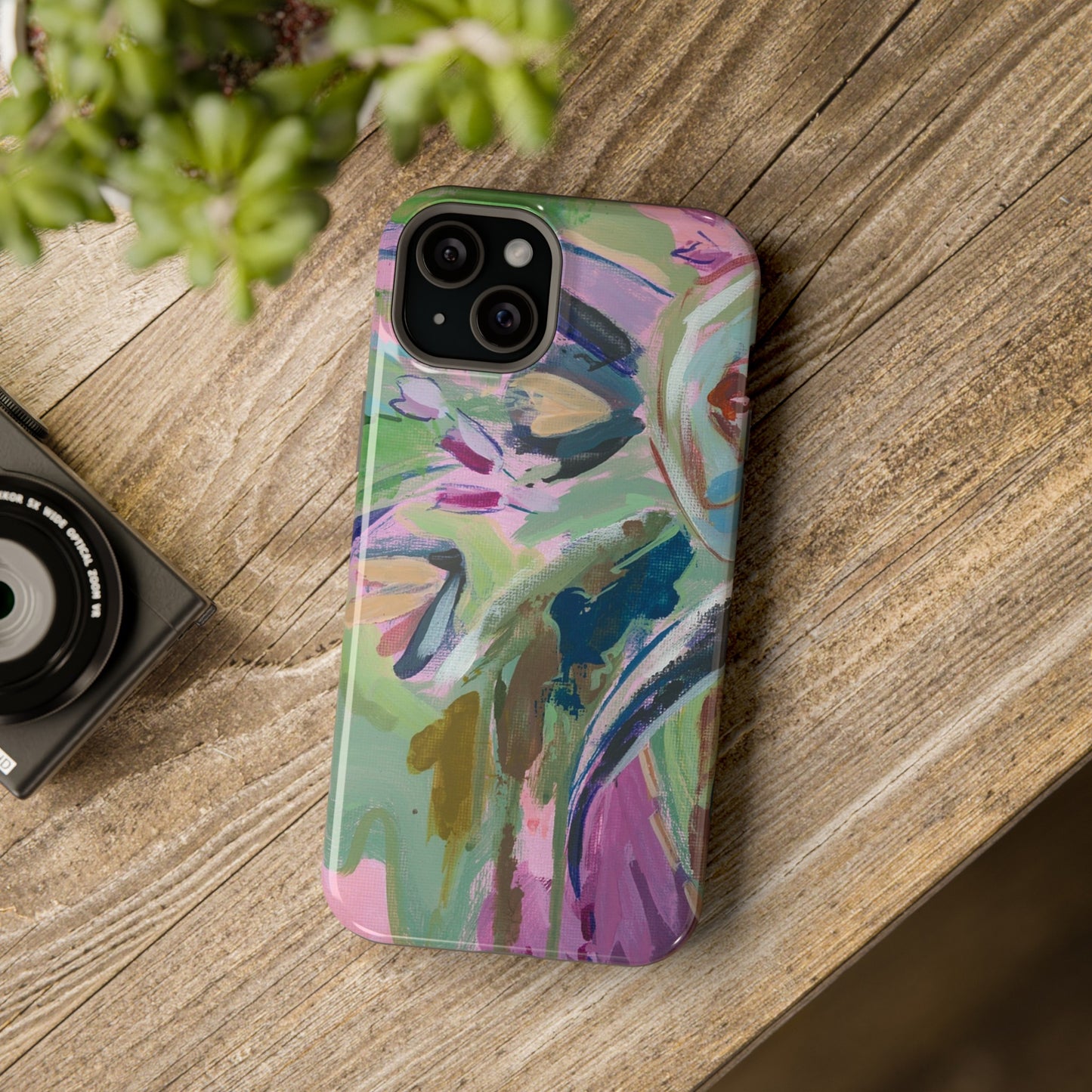 Abstract Floral - Phone Case