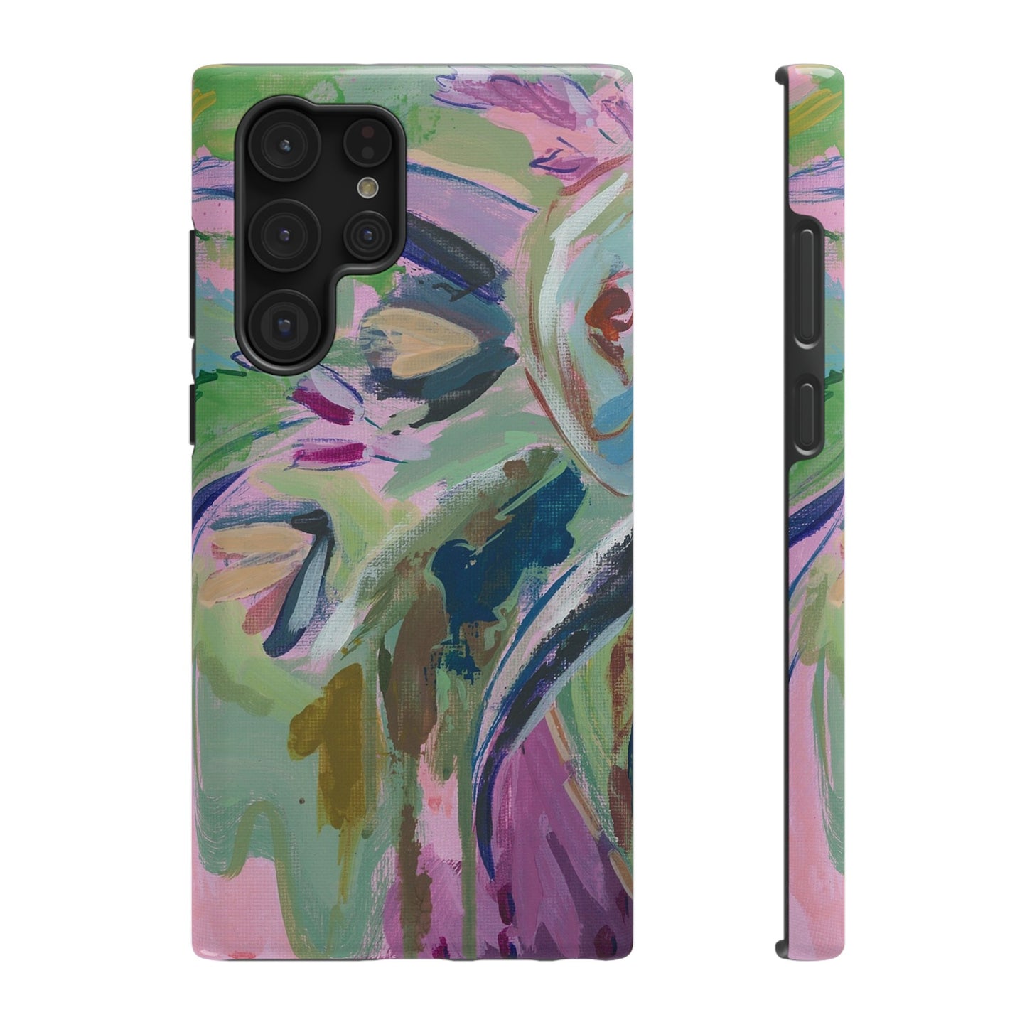 Abstract Floral - Phone Case