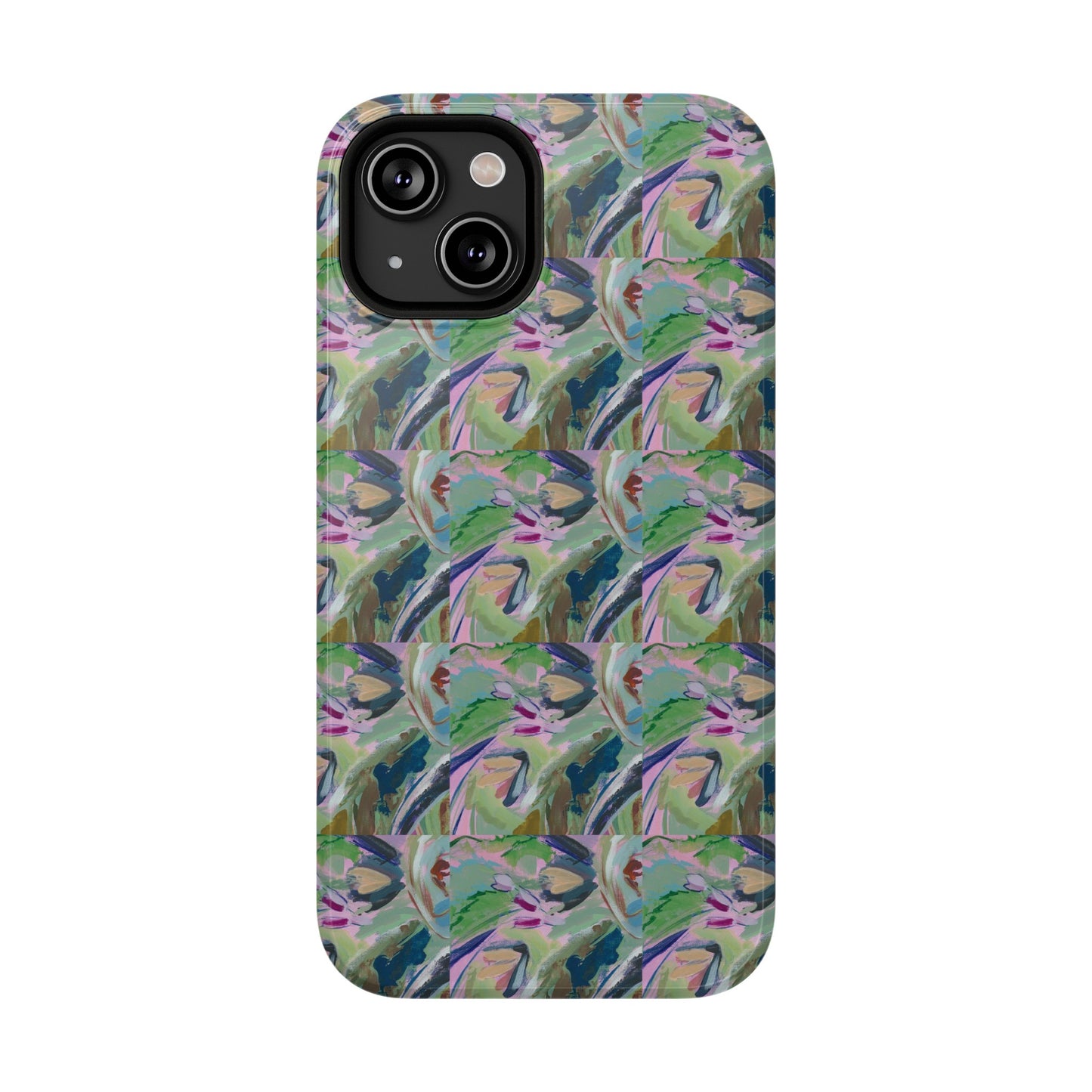 Abstract Floral - Tile Pattern Phone Case