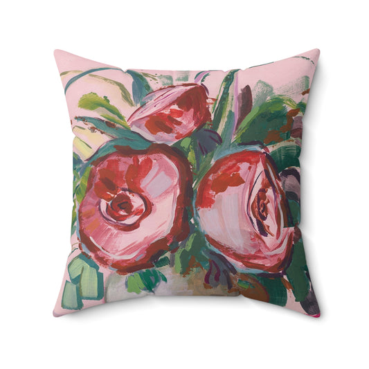 Pink, Please! - Square Throw Pillow