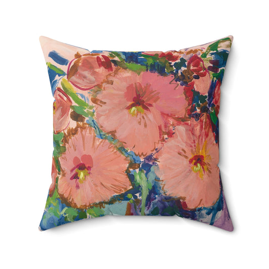 Summer Love - Square Throw Pillow