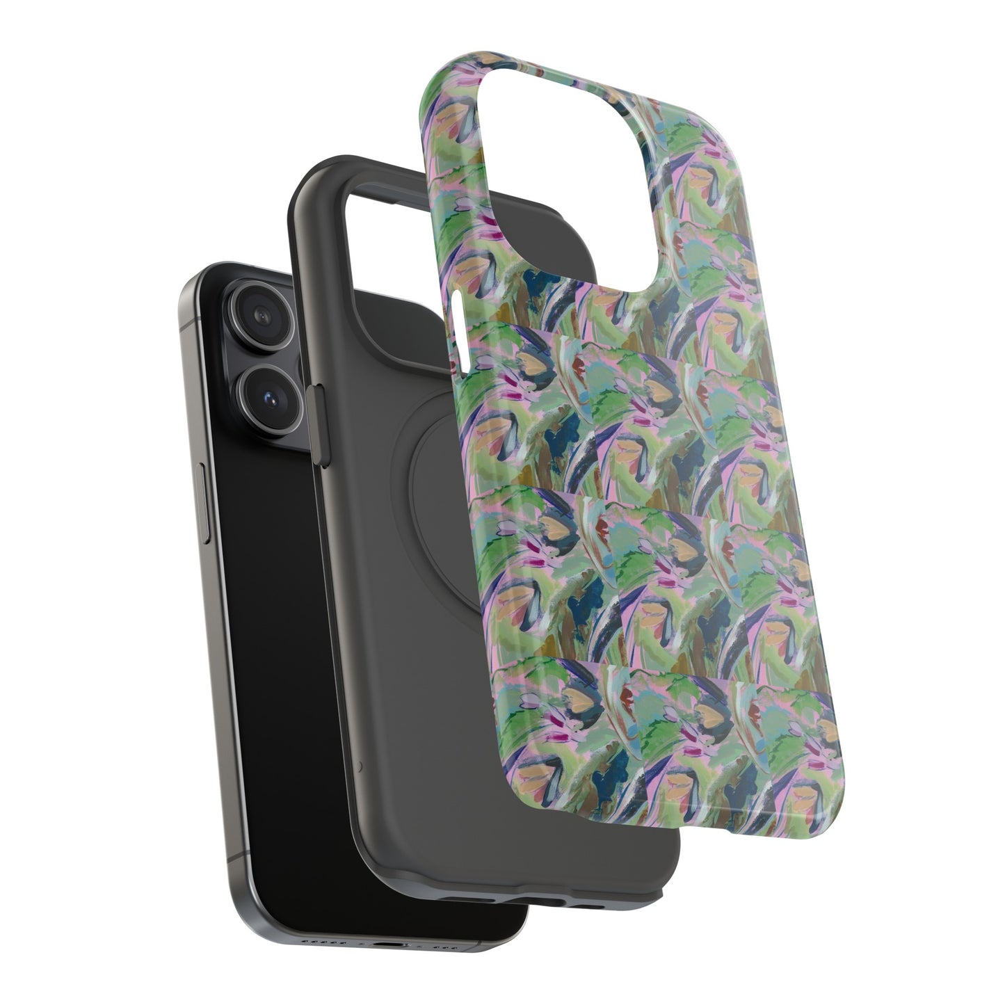 Abstract Floral - Tile Pattern Phone Case