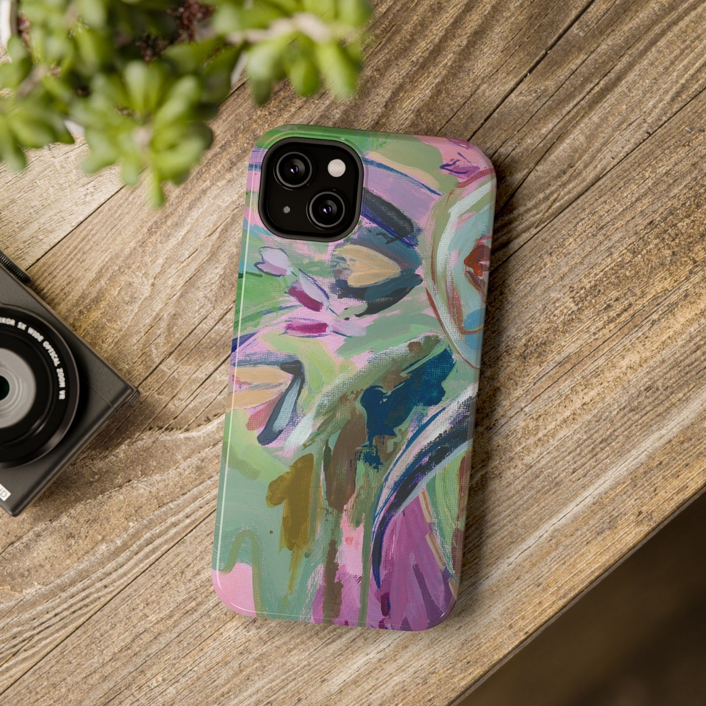 Abstract Floral - Phone Case