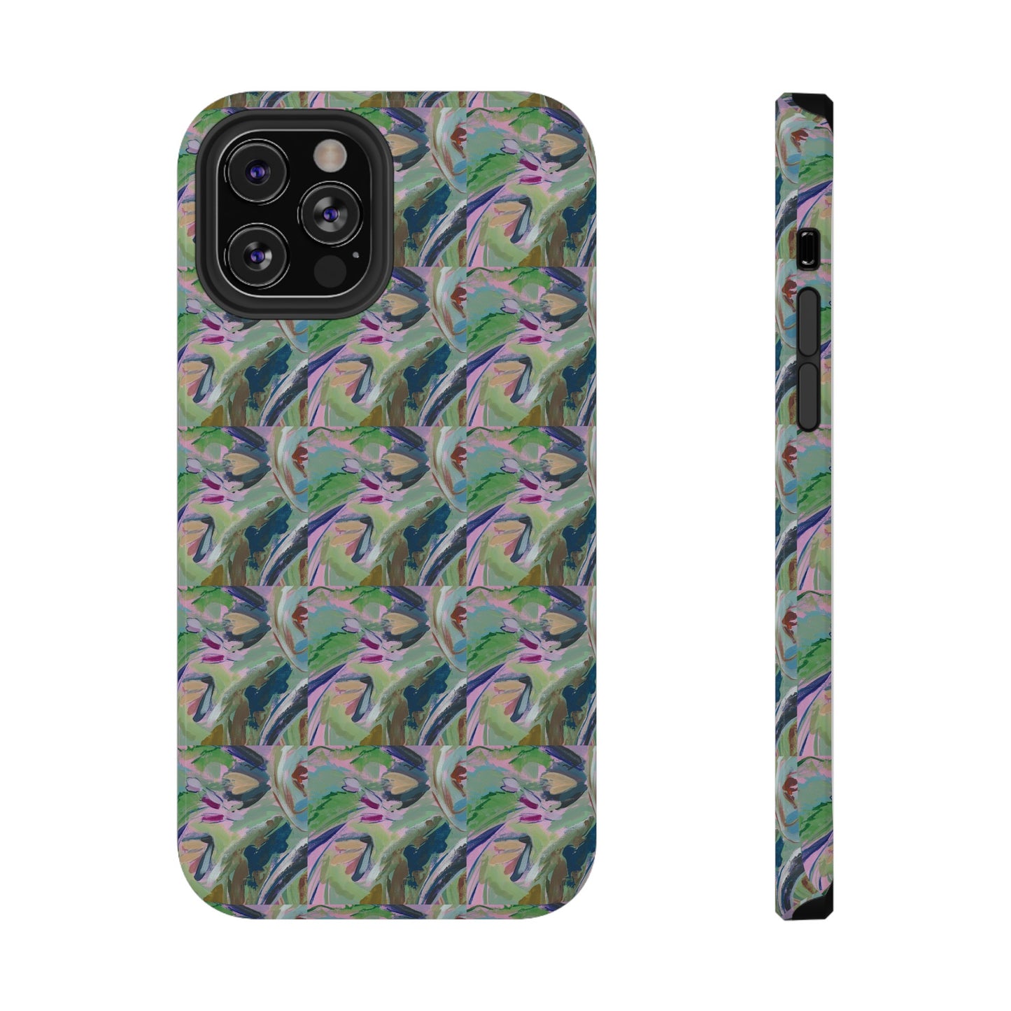 Abstract Floral - Tile Pattern Phone Case