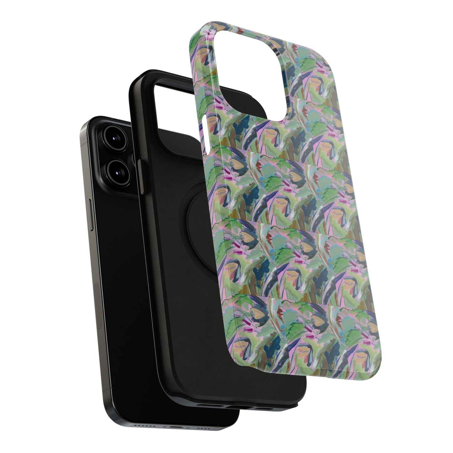 Abstract Floral - Tile Pattern Phone Case