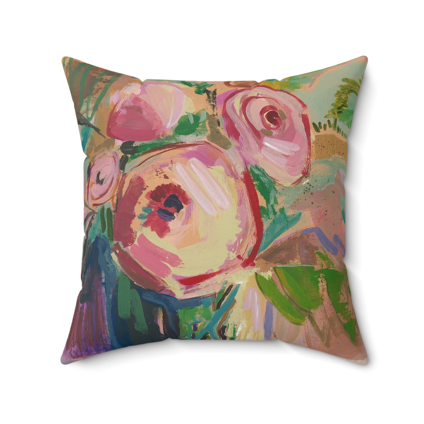 Freshly Picked - Square Throw Pillow