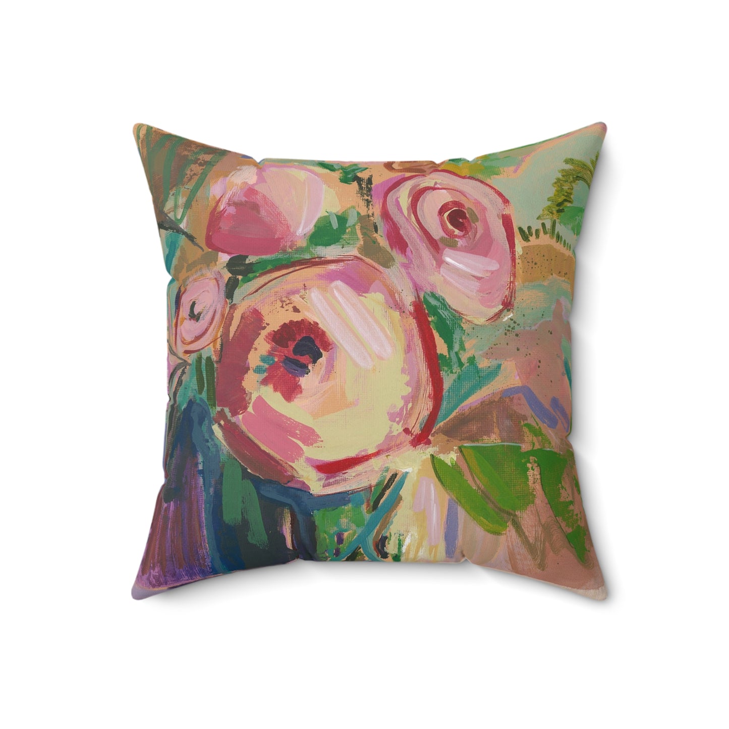 Freshly Picked - Square Throw Pillow