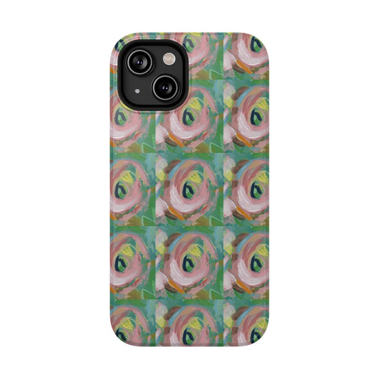 Cottage Rose - Tile Pattern Phone Case