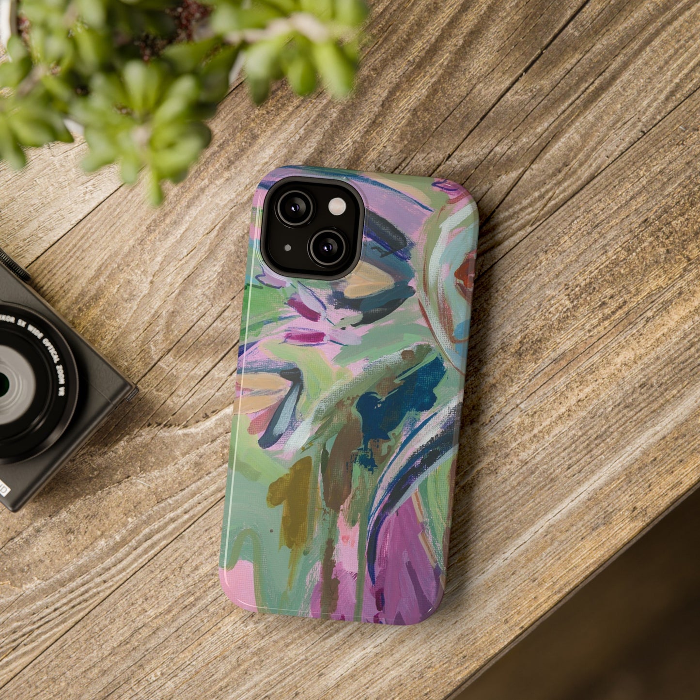 Abstract Floral - Phone Case