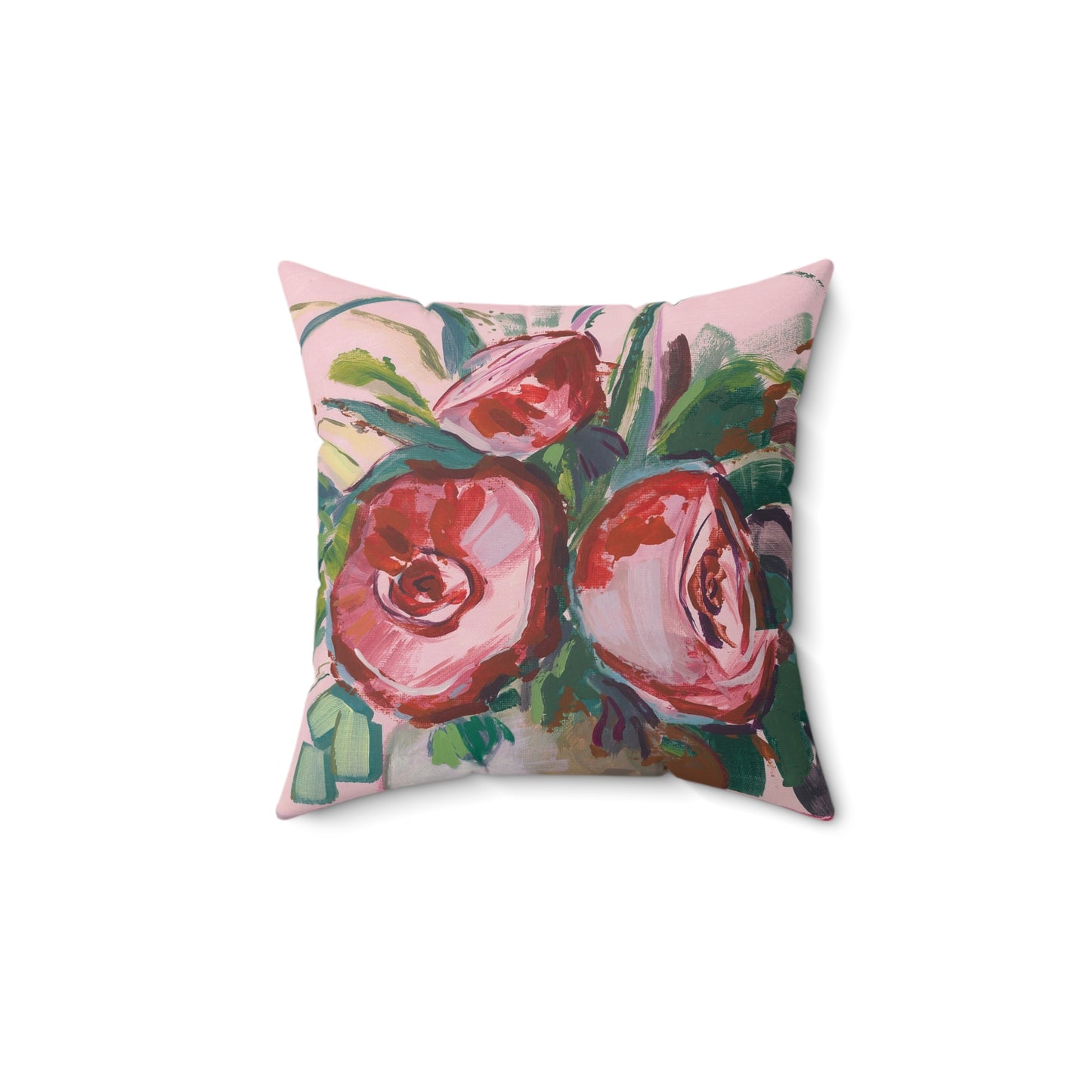 Pink, Please! - Square Throw Pillow