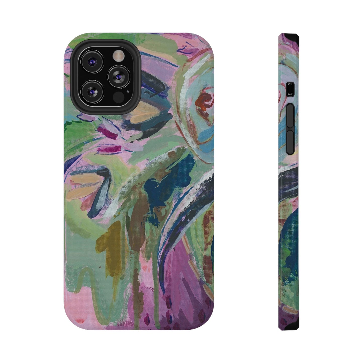 Abstract Floral - Phone Case