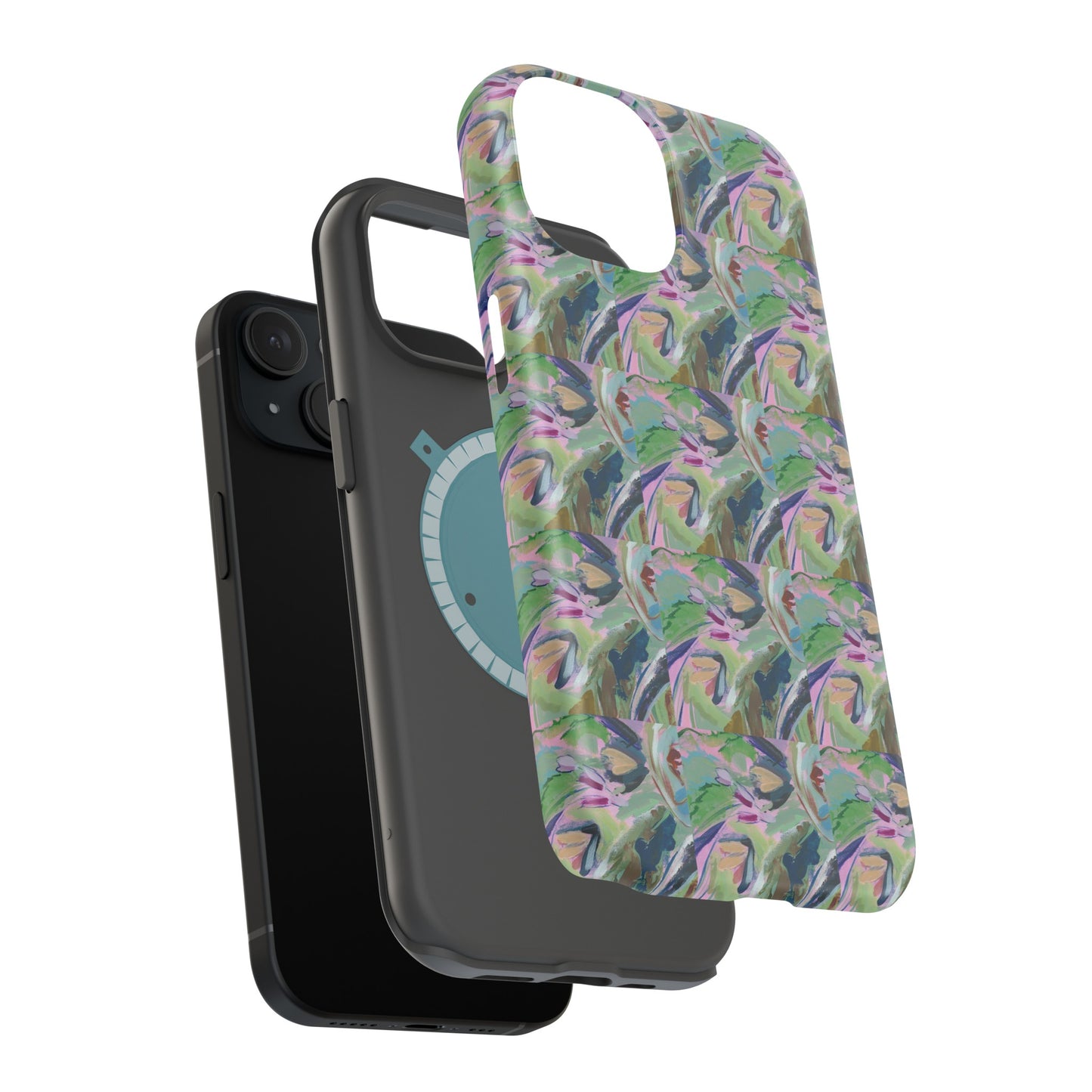 Abstract Floral - Tile Pattern Phone Case