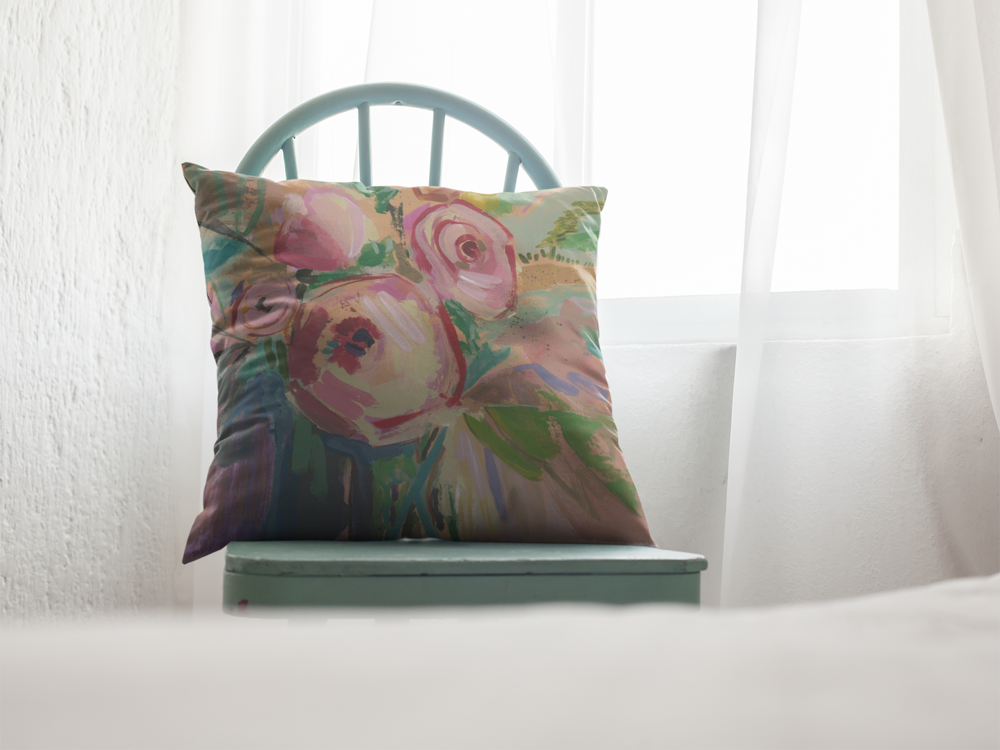 Freshly Picked - Square Throw Pillow